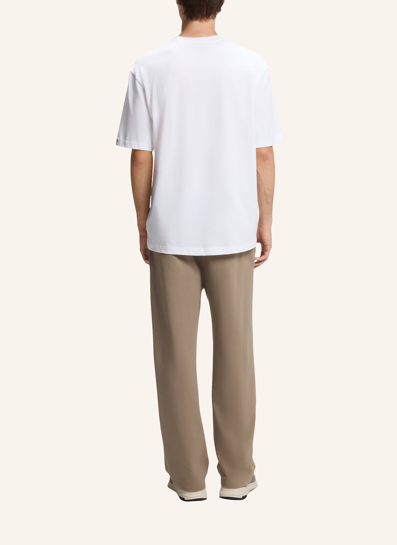 HUGO T-Shirt DONASO_RB Relaxed Fit: WEISS