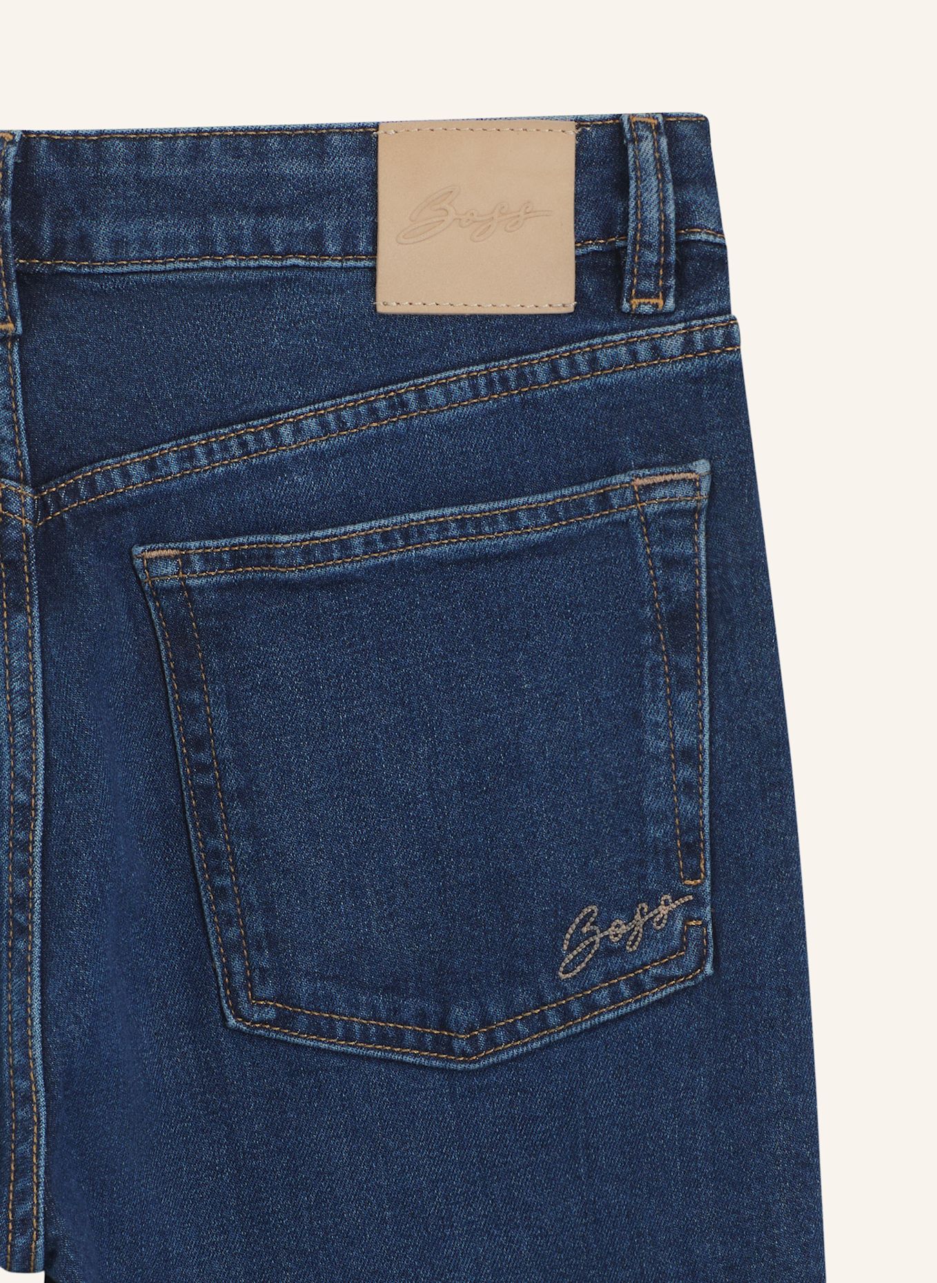 BOSS Jeans C_ANGELA MR 100 % Not Applicable: DUNKELBLAU