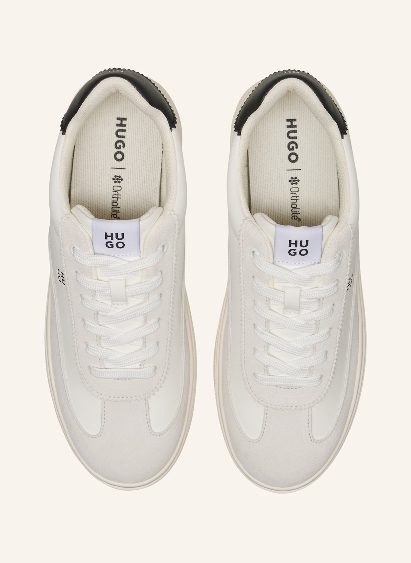 HUGO Sneaker LYZZPLT_TENN_SDPU: WEISS