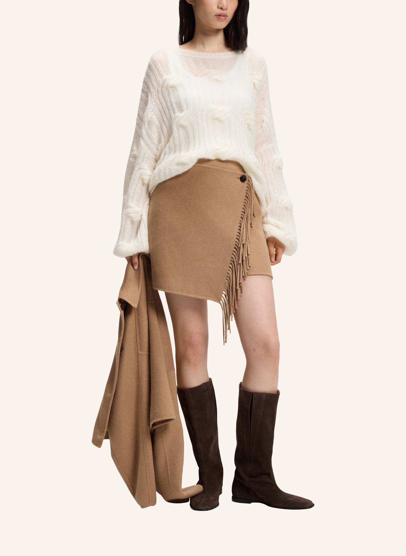 BOSS Pullover C_FAMAE Oversize Fit: WEISS