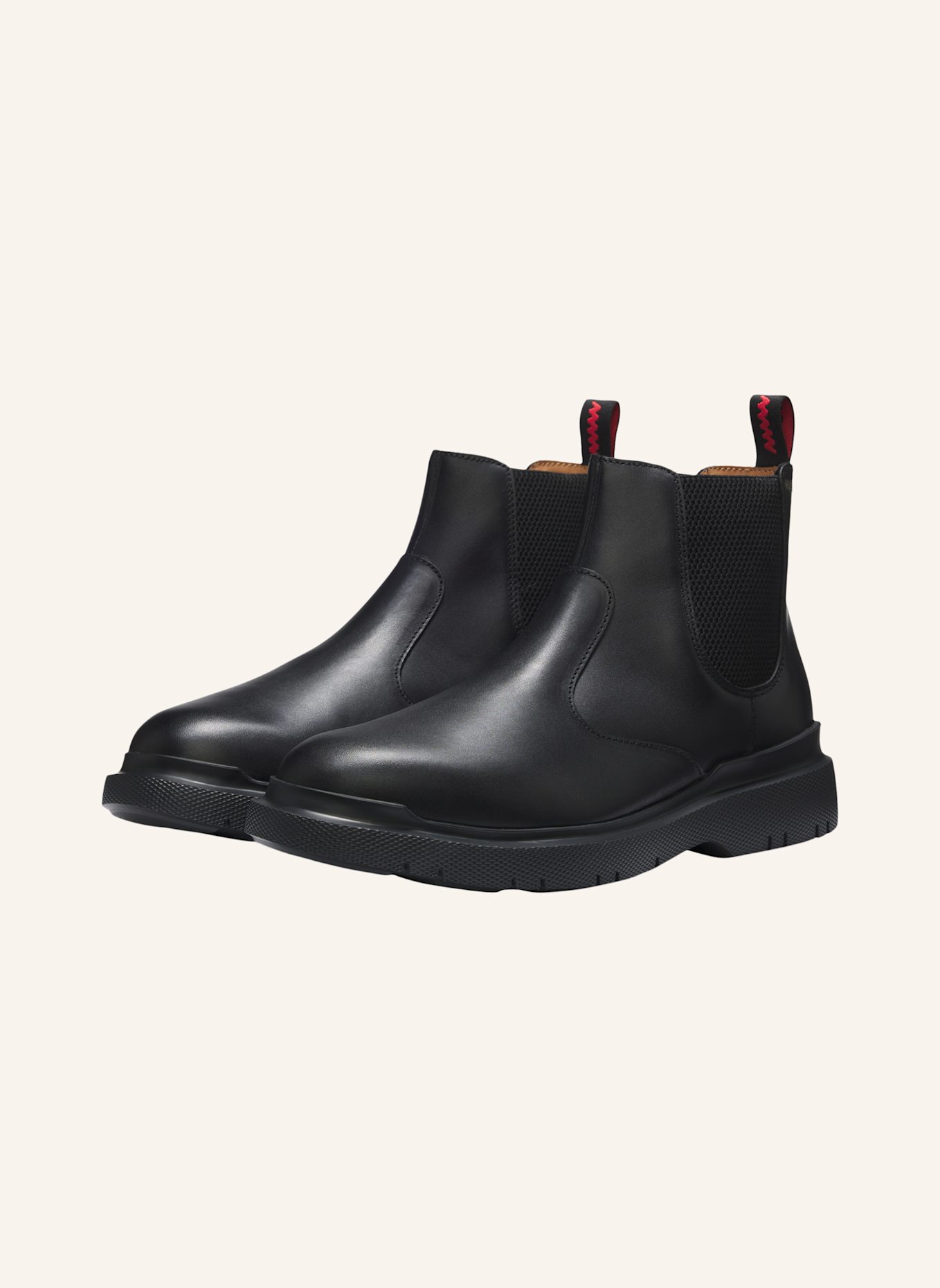 HUGO Boots NASH_CHEB_PLLT: SCHWARZ