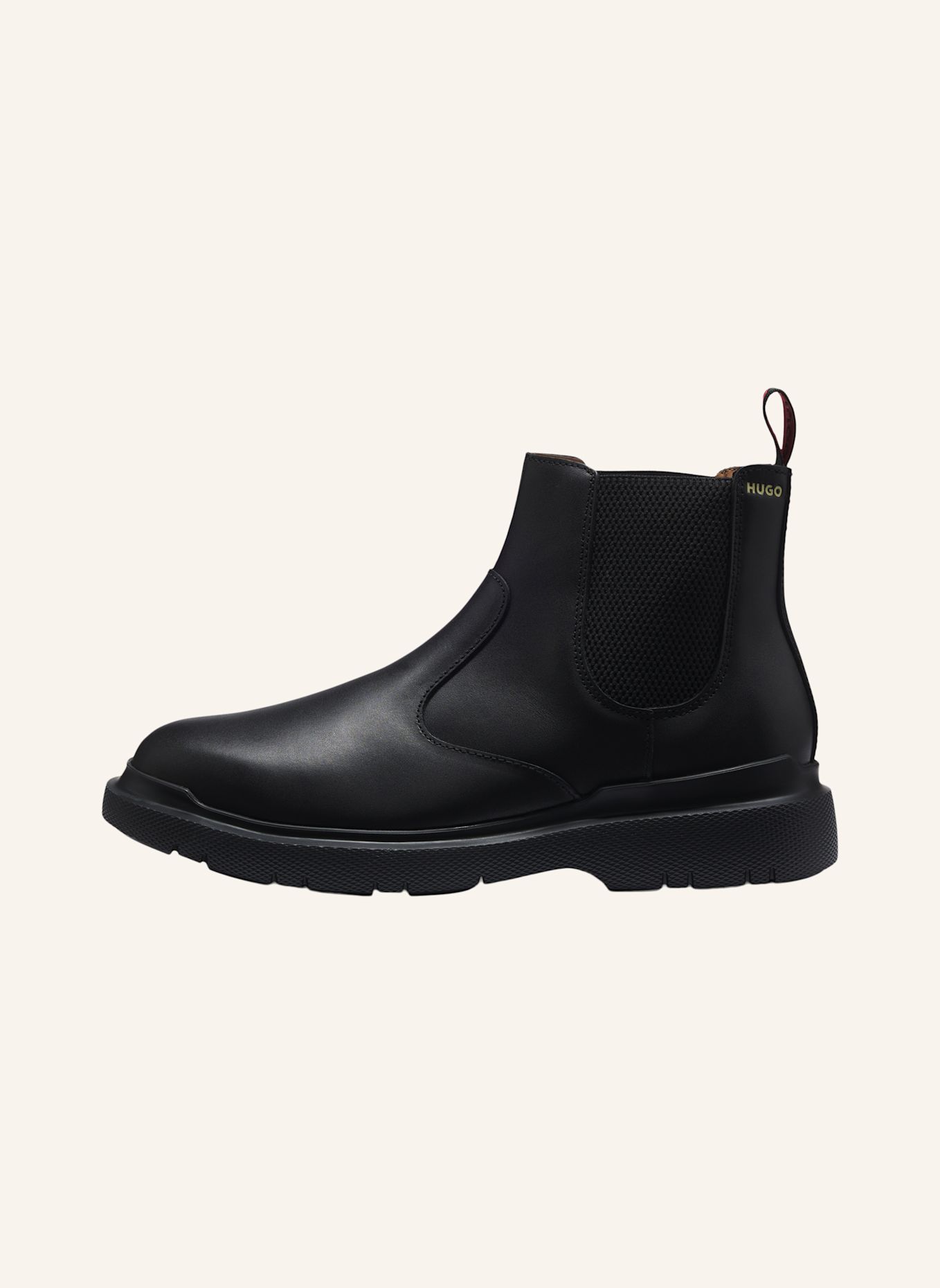HUGO Boots NASH_CHEB_PLLT: SCHWARZ