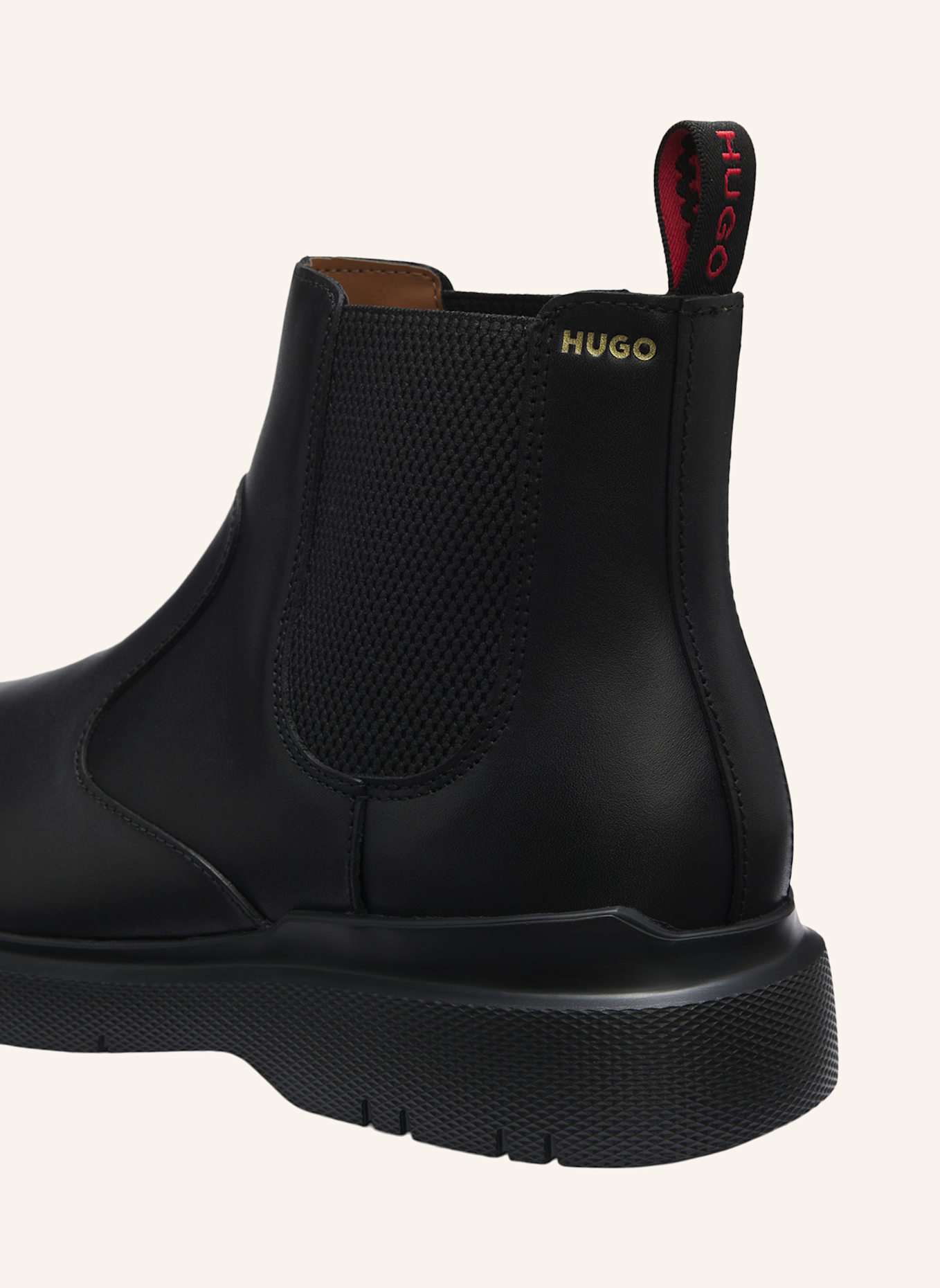 HUGO Boots NASH_CHEB_PLLT: SCHWARZ