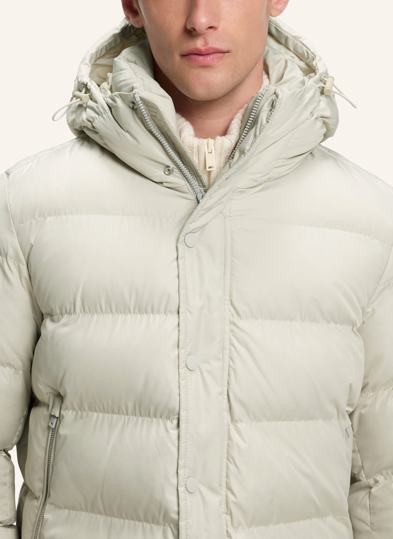BOSS Daunenjacke OMARIS1 Regular Fit: BEIGE