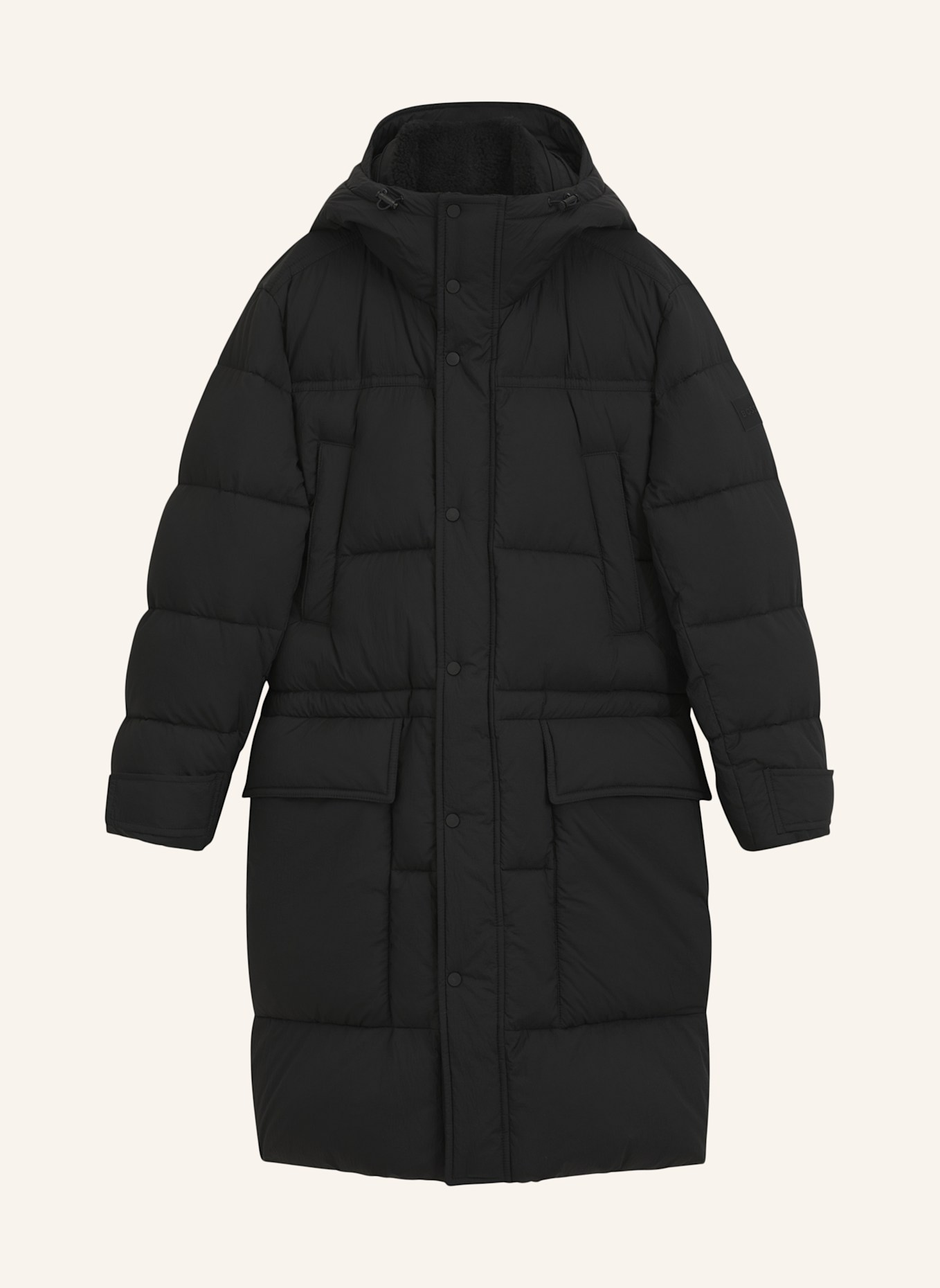 BOSS Jacke OGENGAR Oversize Fit: SCHWARZ