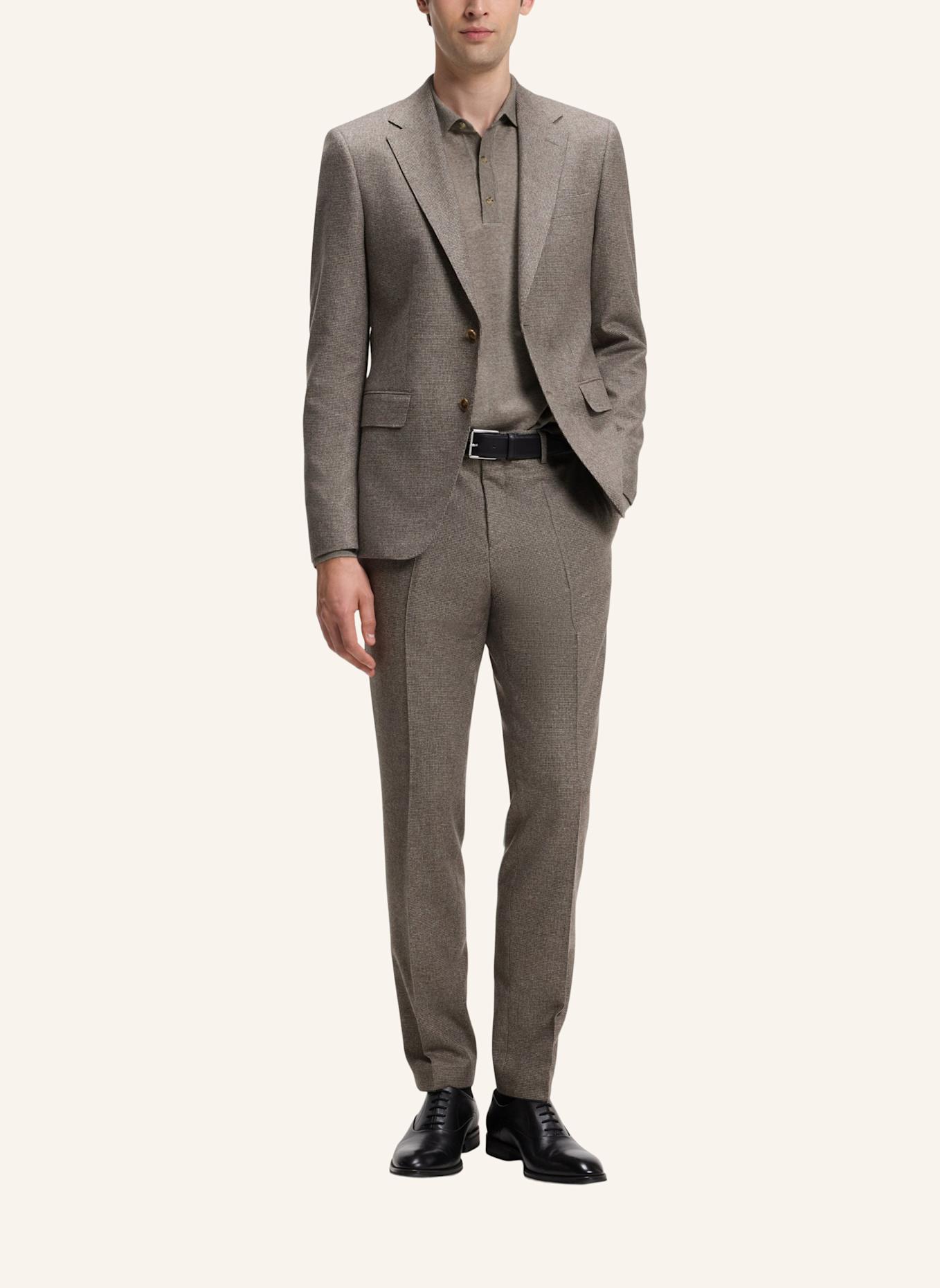 BOSS Anzug H-HUGE-2PCS-263 Slim Fit: DUNKELBRAUN