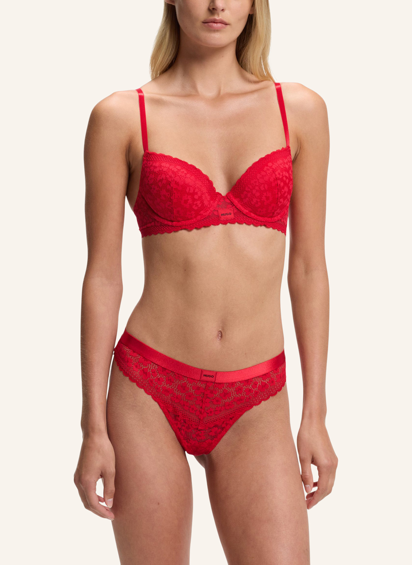 HUGO Bh SAVANA PUSH-UP: ROT