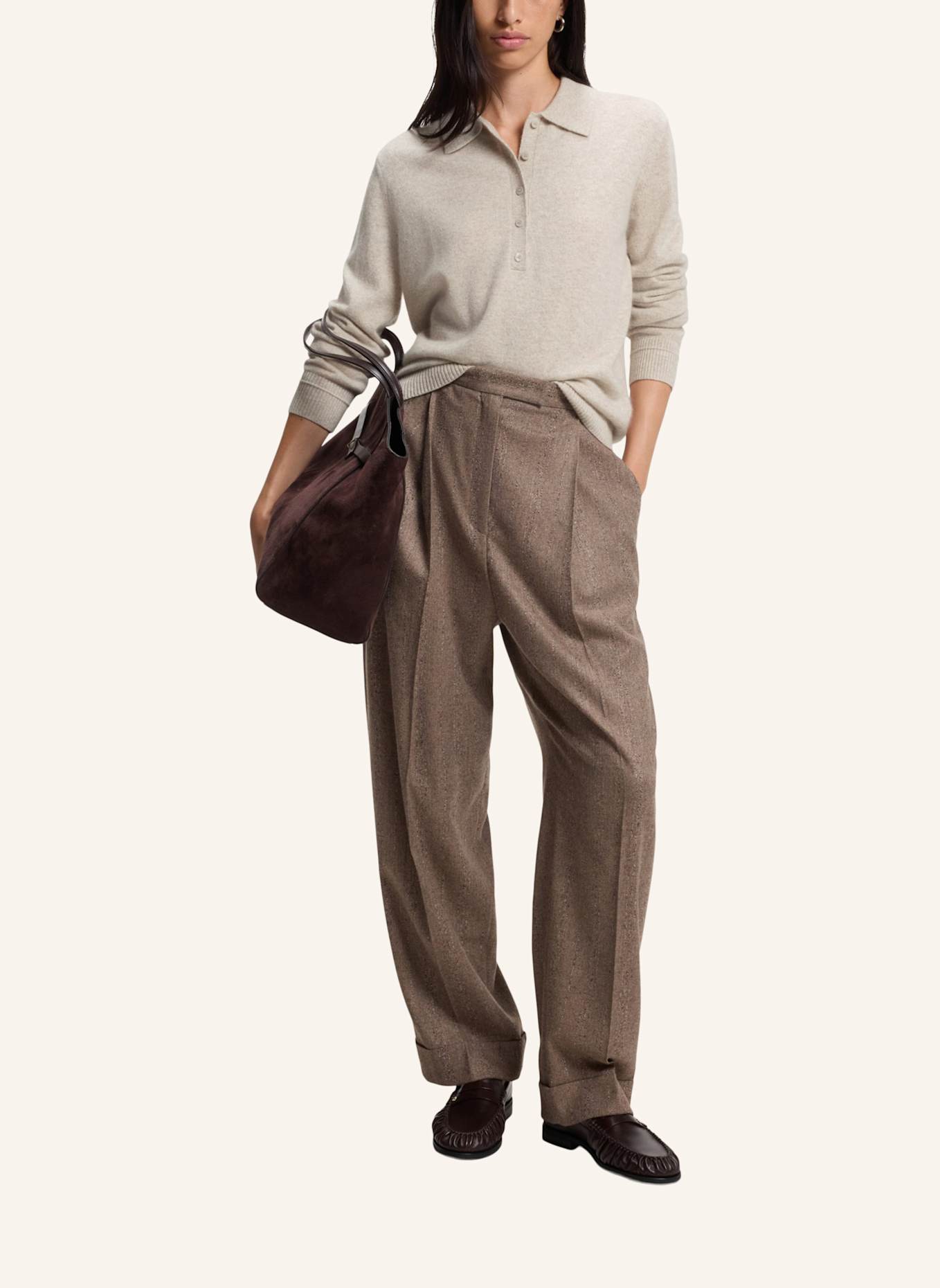 BOSS Pullover FALONSI: BEIGE