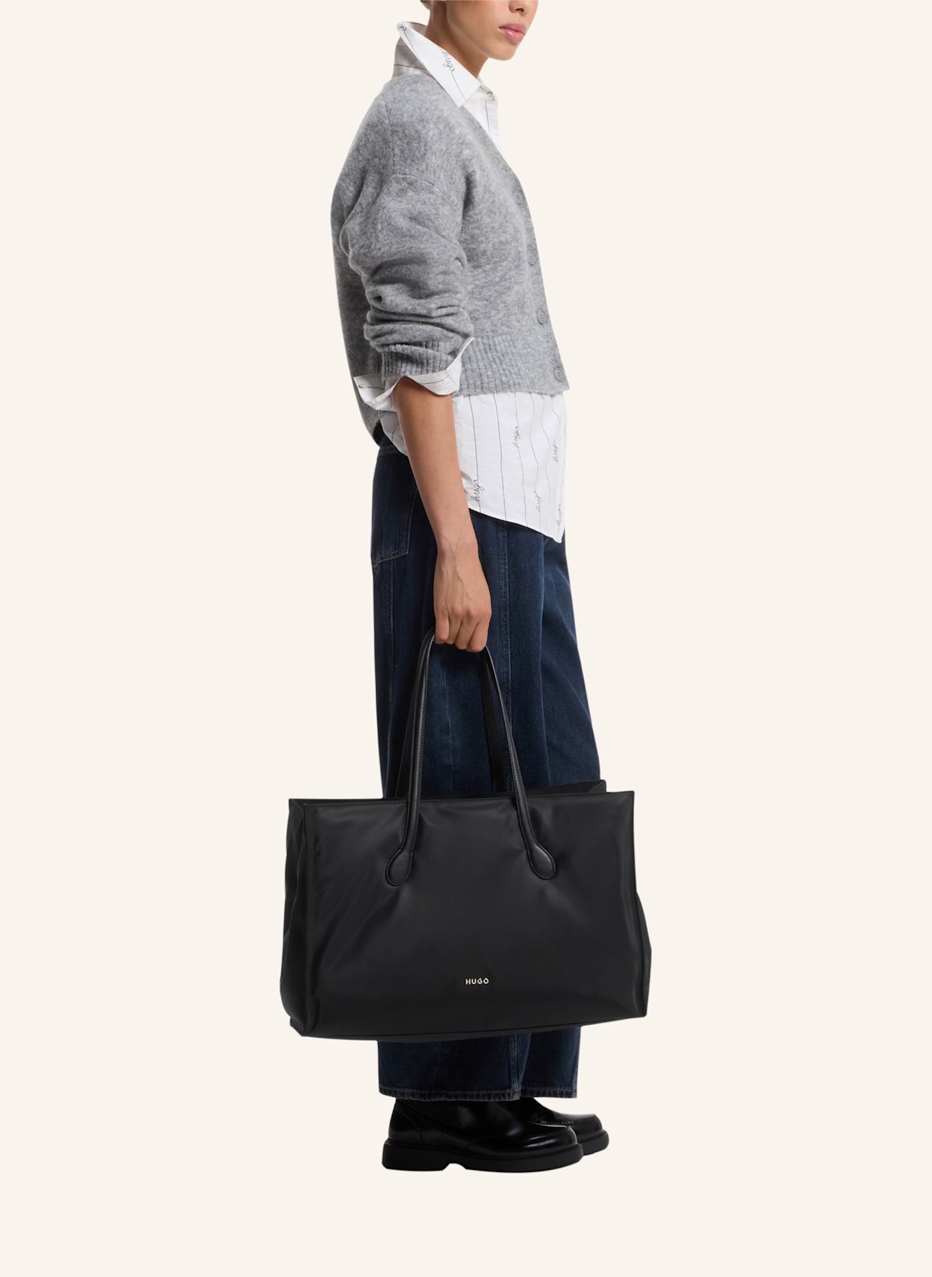 HUGO Tasche CYMBELINE N_TOTE: SCHWARZ