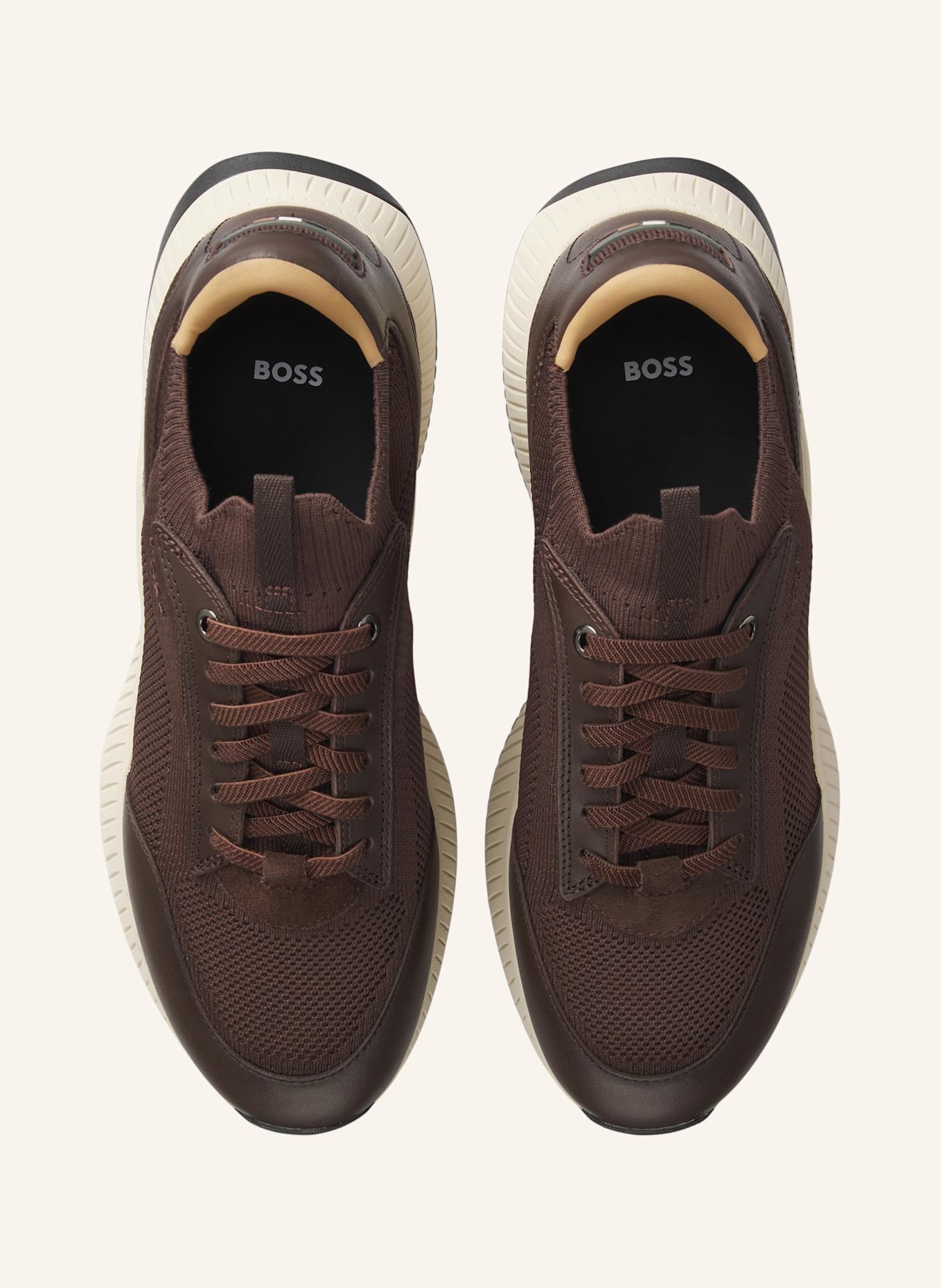 BOSS Casual Slipper TTNM EVO_SLON_KNBULT: DUNKELBRAUN