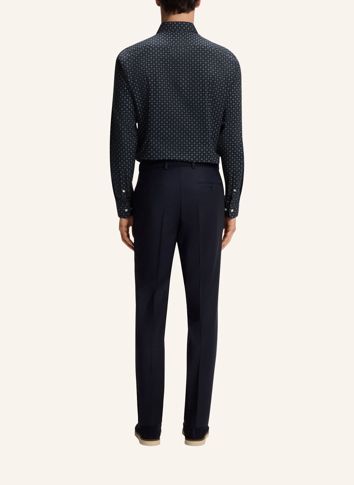 BOSS Hemd H-HANK-S-K-C1-263 Slim Fit: DUNKELBLAU