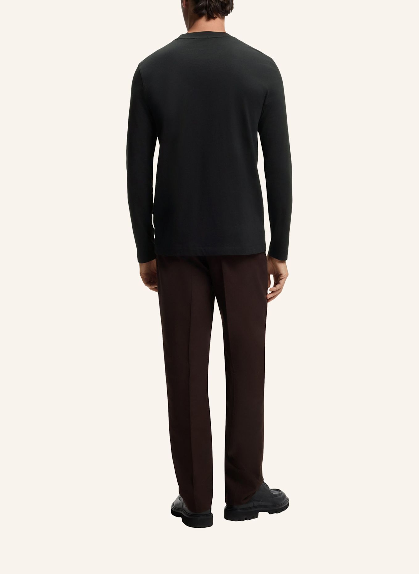 BOSS T-Shirt H-TALLEY 01 Regular Fit: SCHWARZ