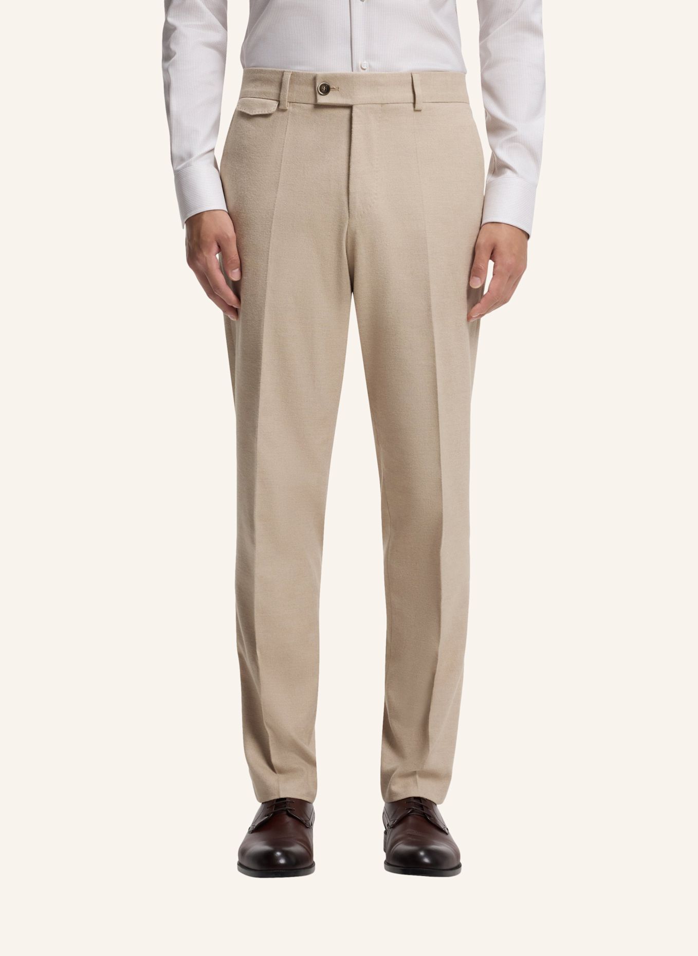 BOSS Anzug L-HESTON2PCSSOFT-264 Slim Fit: BEIGE