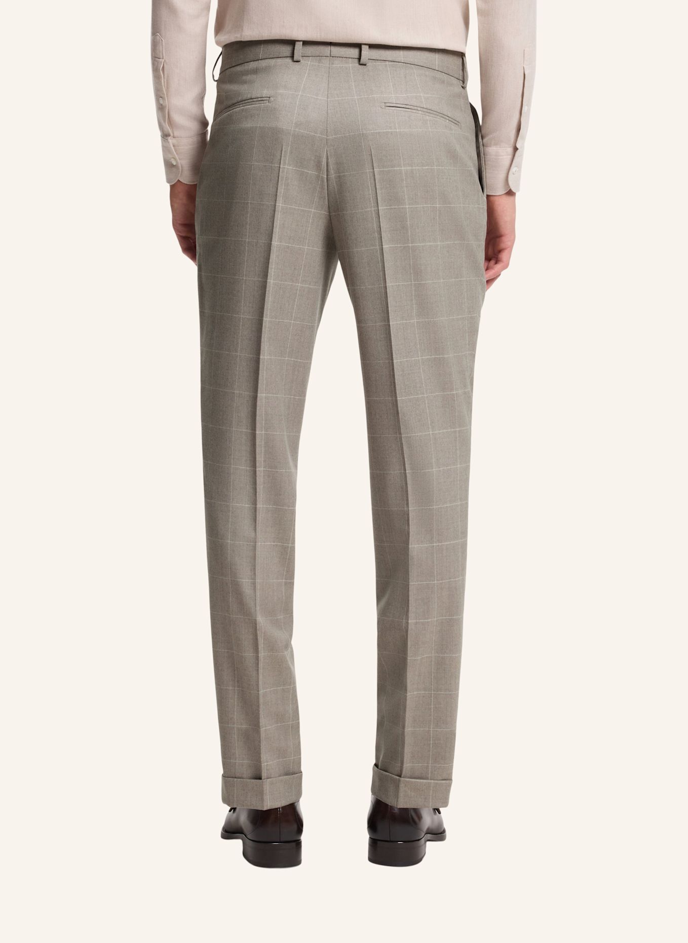 BOSS Anzug L-HESTON-2PCS-264 Slim Fit: BEIGE