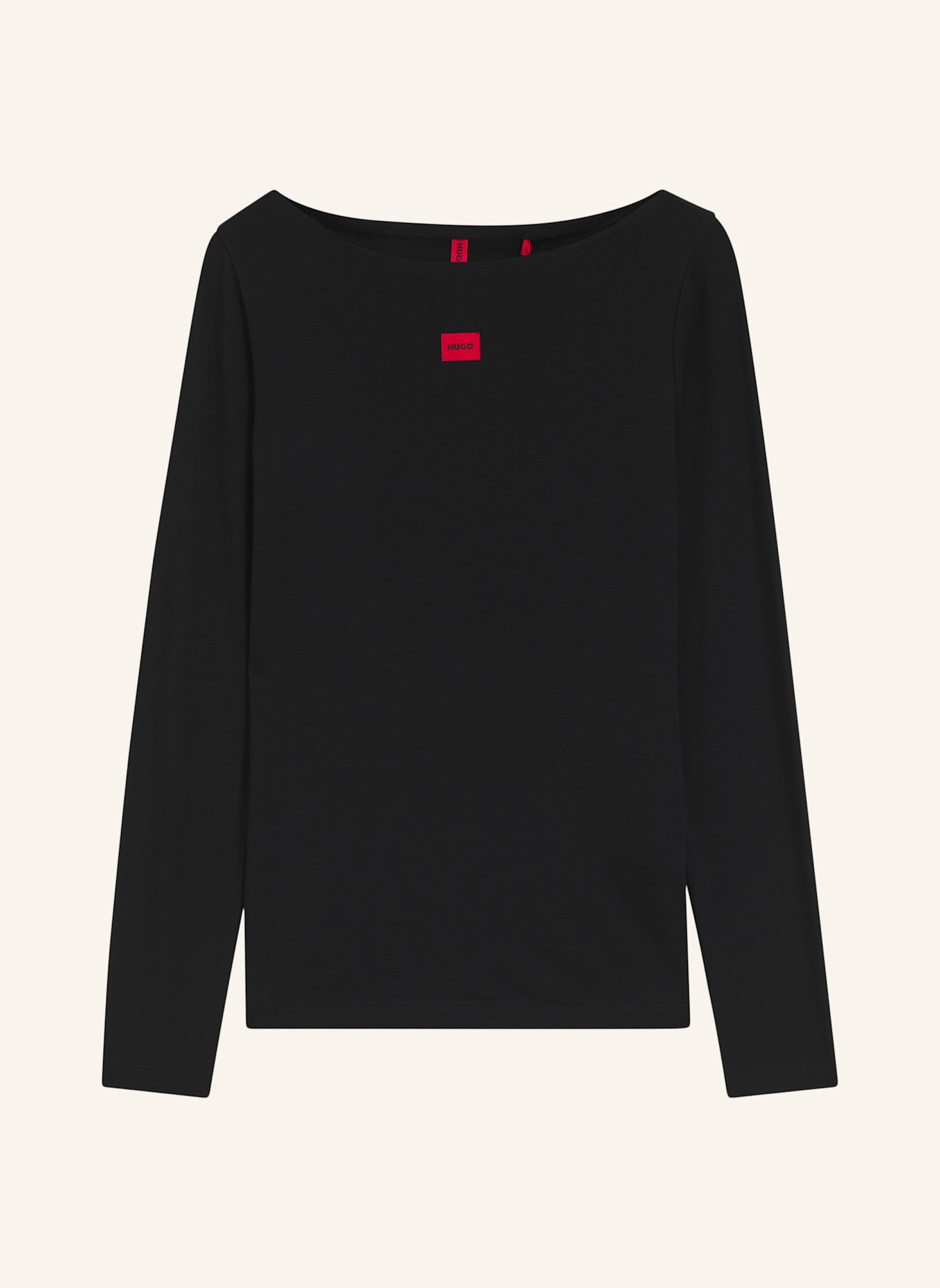 HUGO Unterw�Sche Top THERMAL LS-SHIRT Slim Fit: SCHWARZ