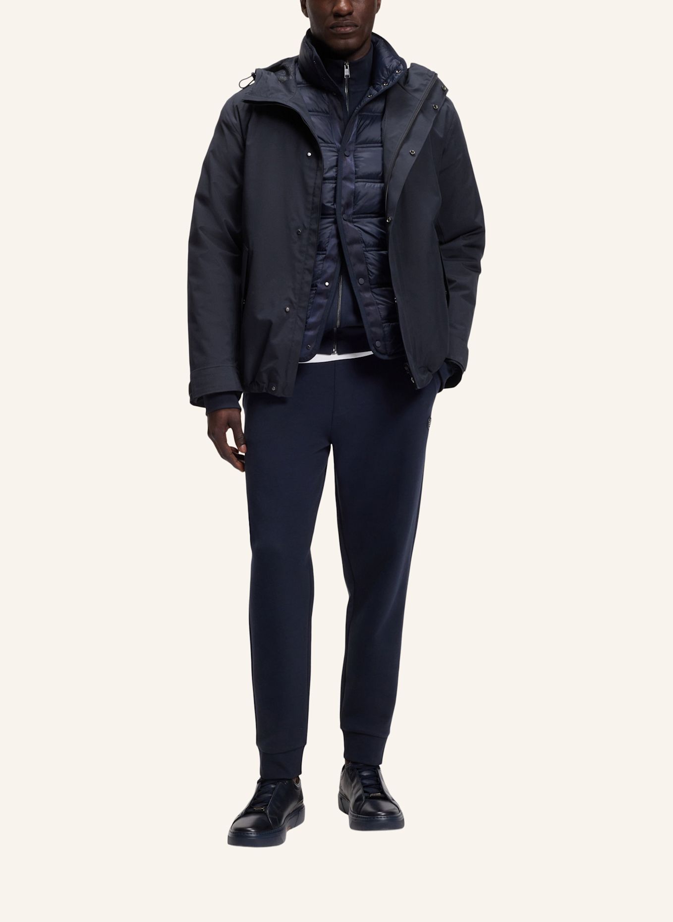 BOSS Jacke P-CUVRO-GORETEX: DUNKELBLAU