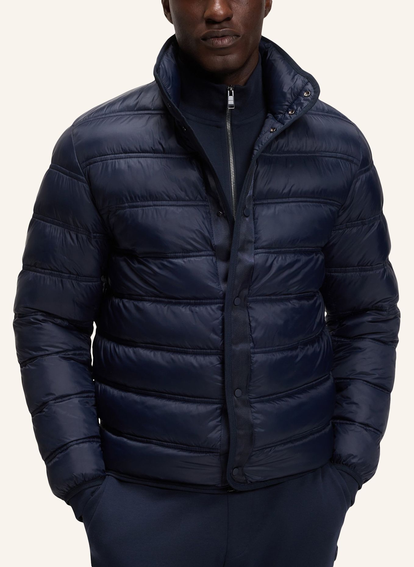 BOSS Jacke P-CUVRO-GORETEX: DUNKELBLAU