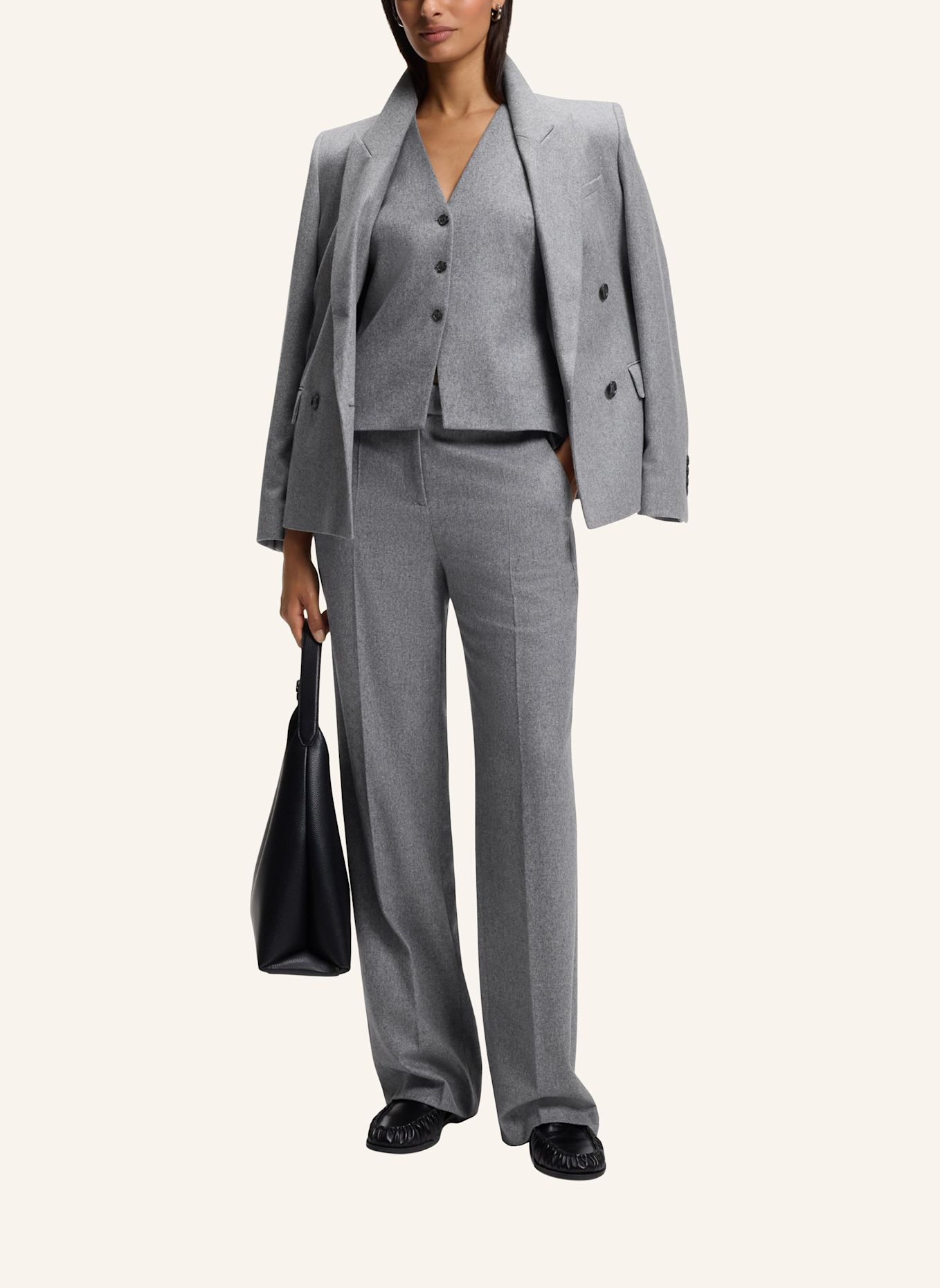 BOSS Hose TILDA6 Regular Fit: GRAU