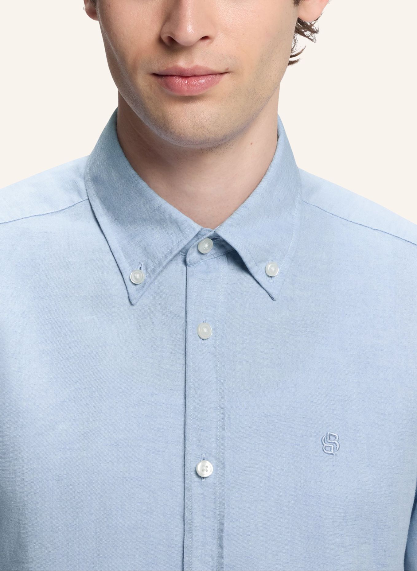 BOSS Hemd H-LIAM-BD-SH-E-C-262 Regular Fit: HELLBLAU