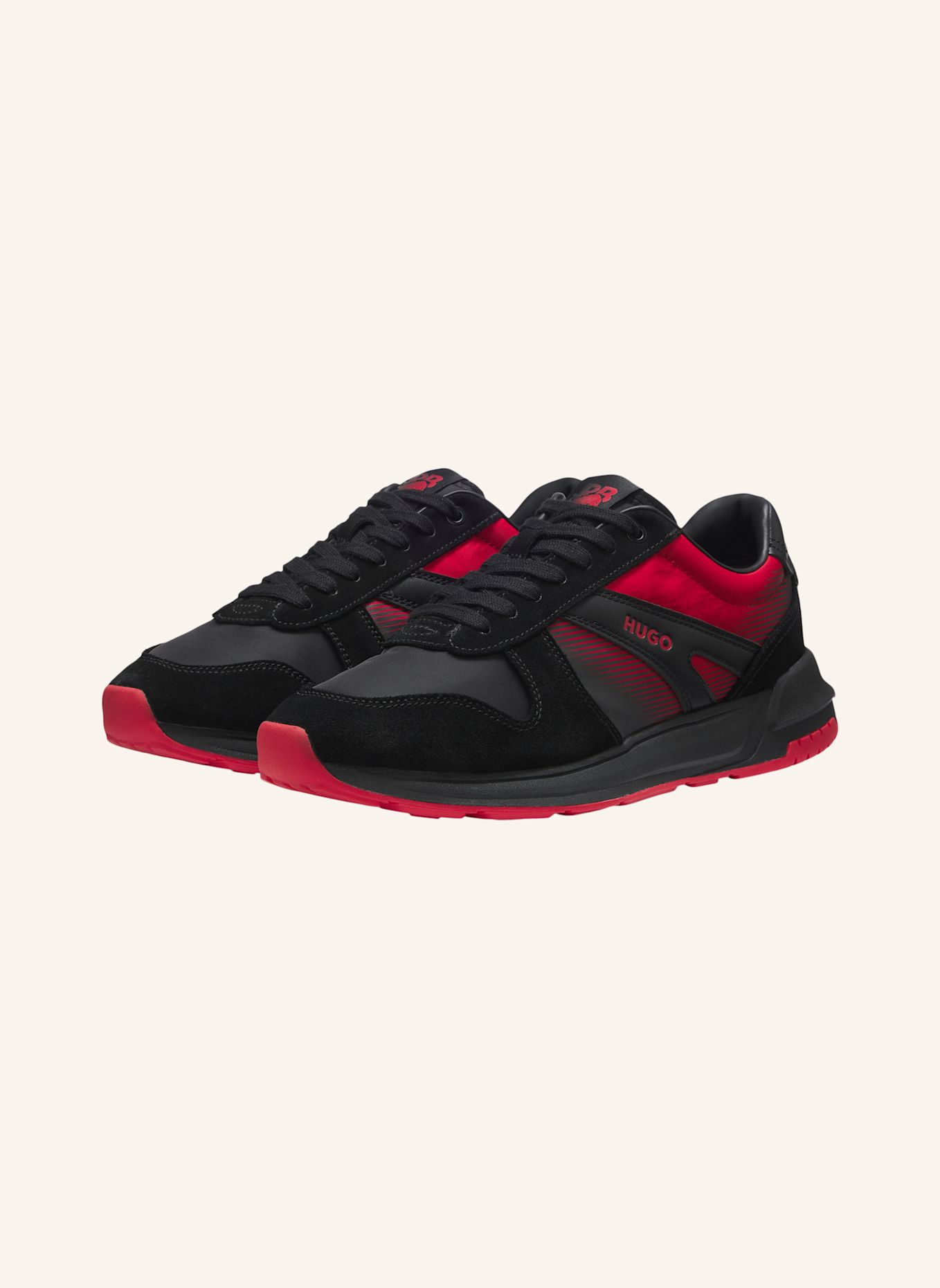 HUGO Sneaker GO3_NYMF_RB: SCHWARZ