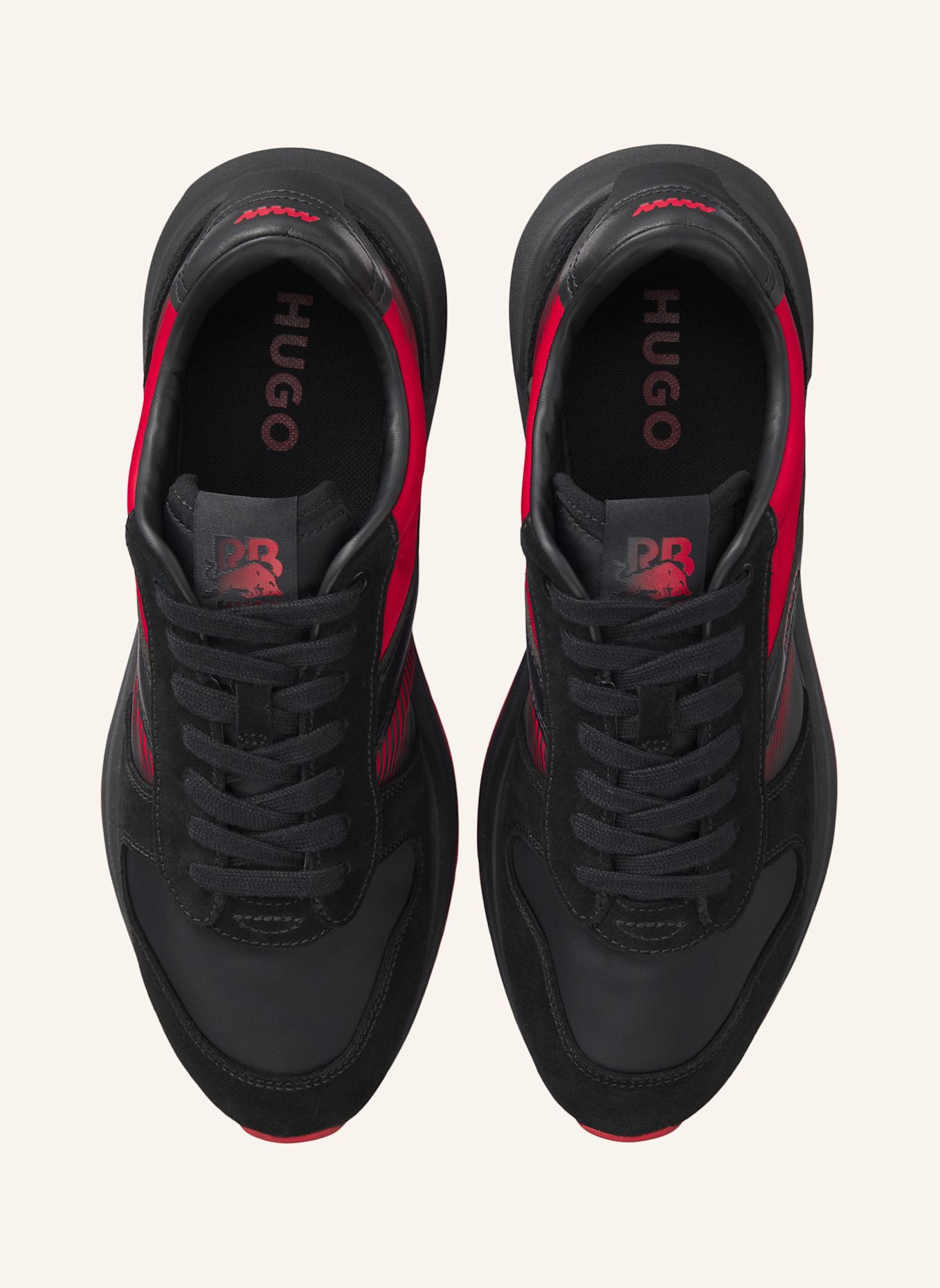HUGO Sneaker GO3_NYMF_RB: SCHWARZ