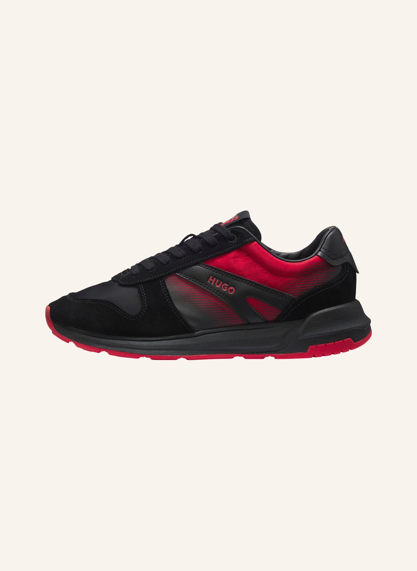 HUGO Sneaker GO3_NYMF_RB: SCHWARZ