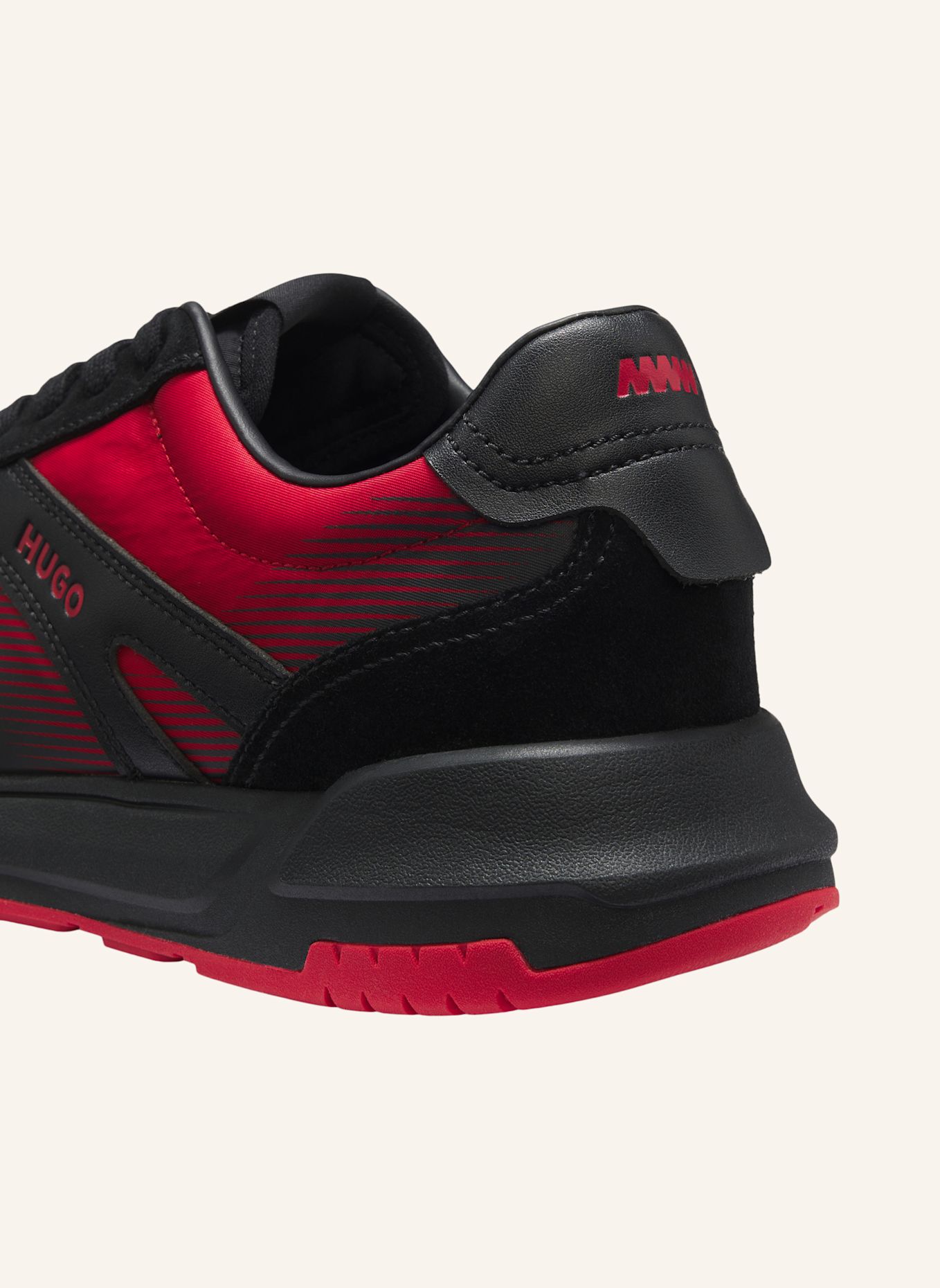HUGO Sneaker GO3_NYMF_RB: SCHWARZ