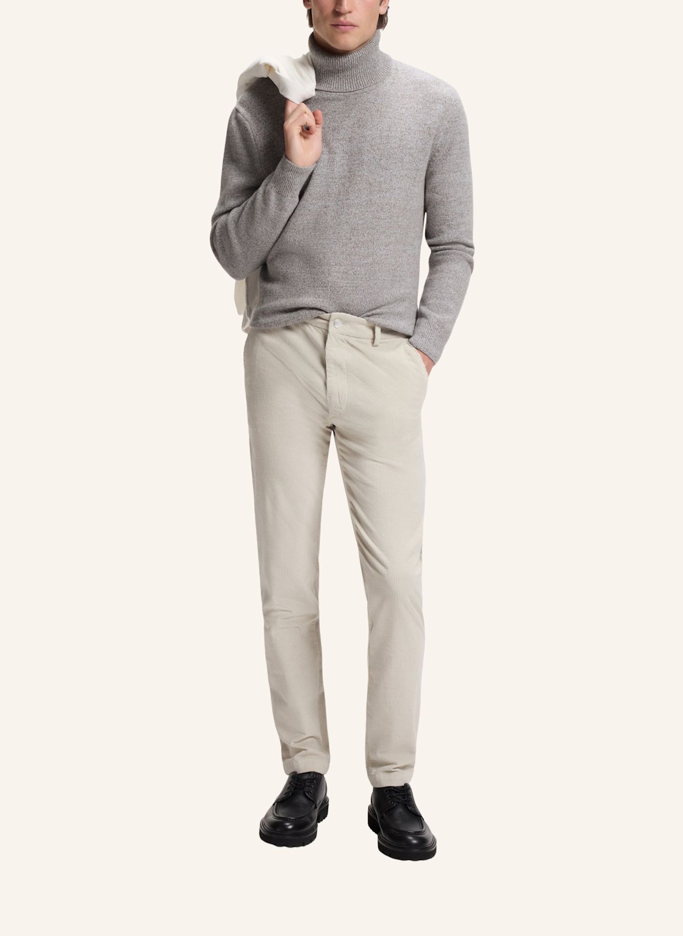 BOSS Pullover C-FLORIANO Regular Fit: BLAU