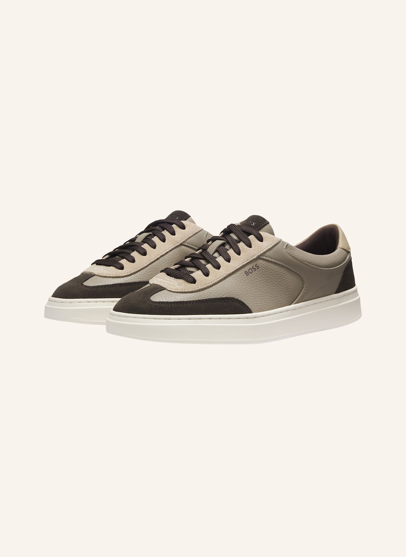 BOSS Sneaker KIERAN_TENN_SDTBPL: BRAUN