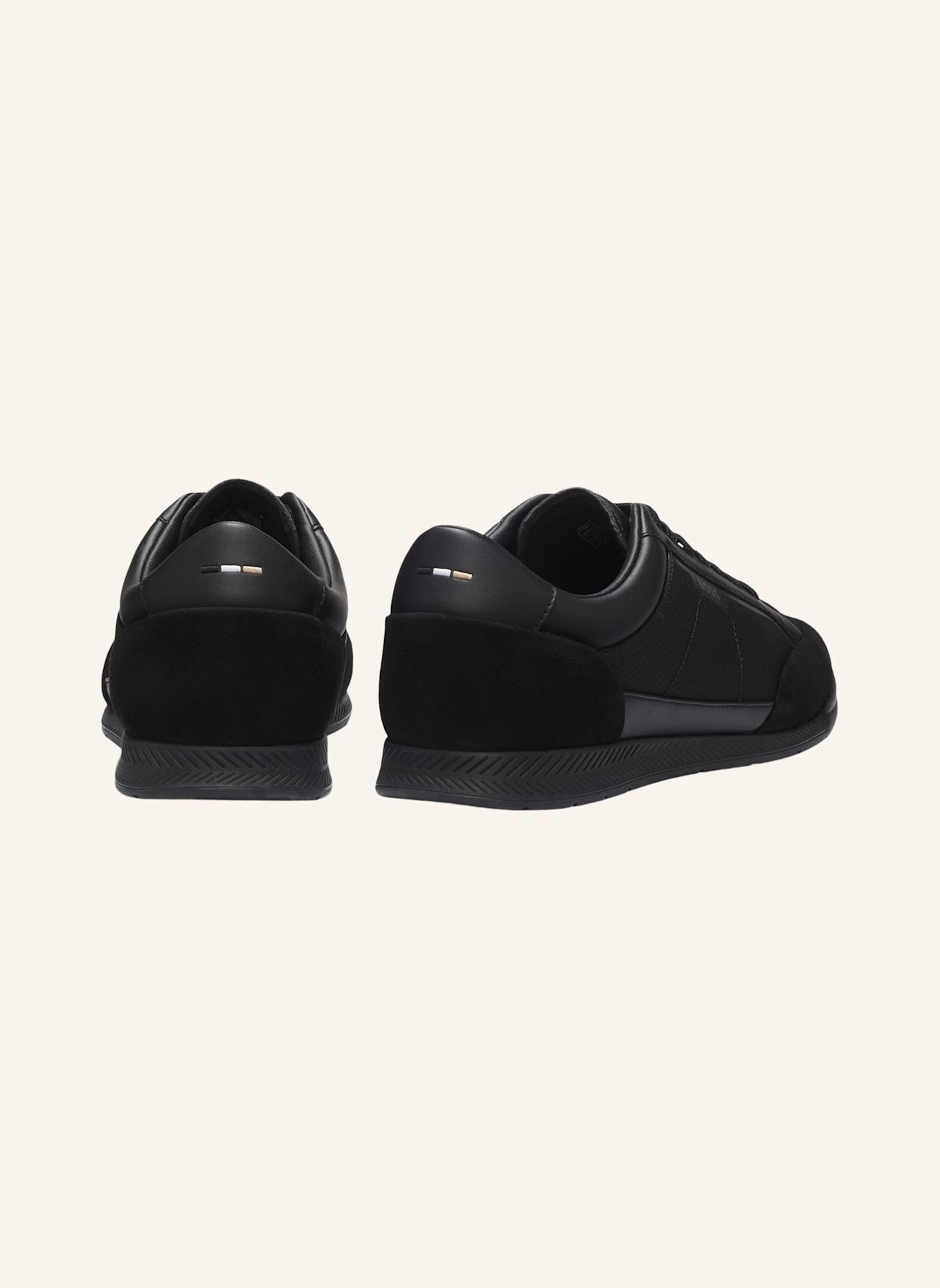 BOSS Sneaker NITAN_LOWP_MIRSPU: SCHWARZ