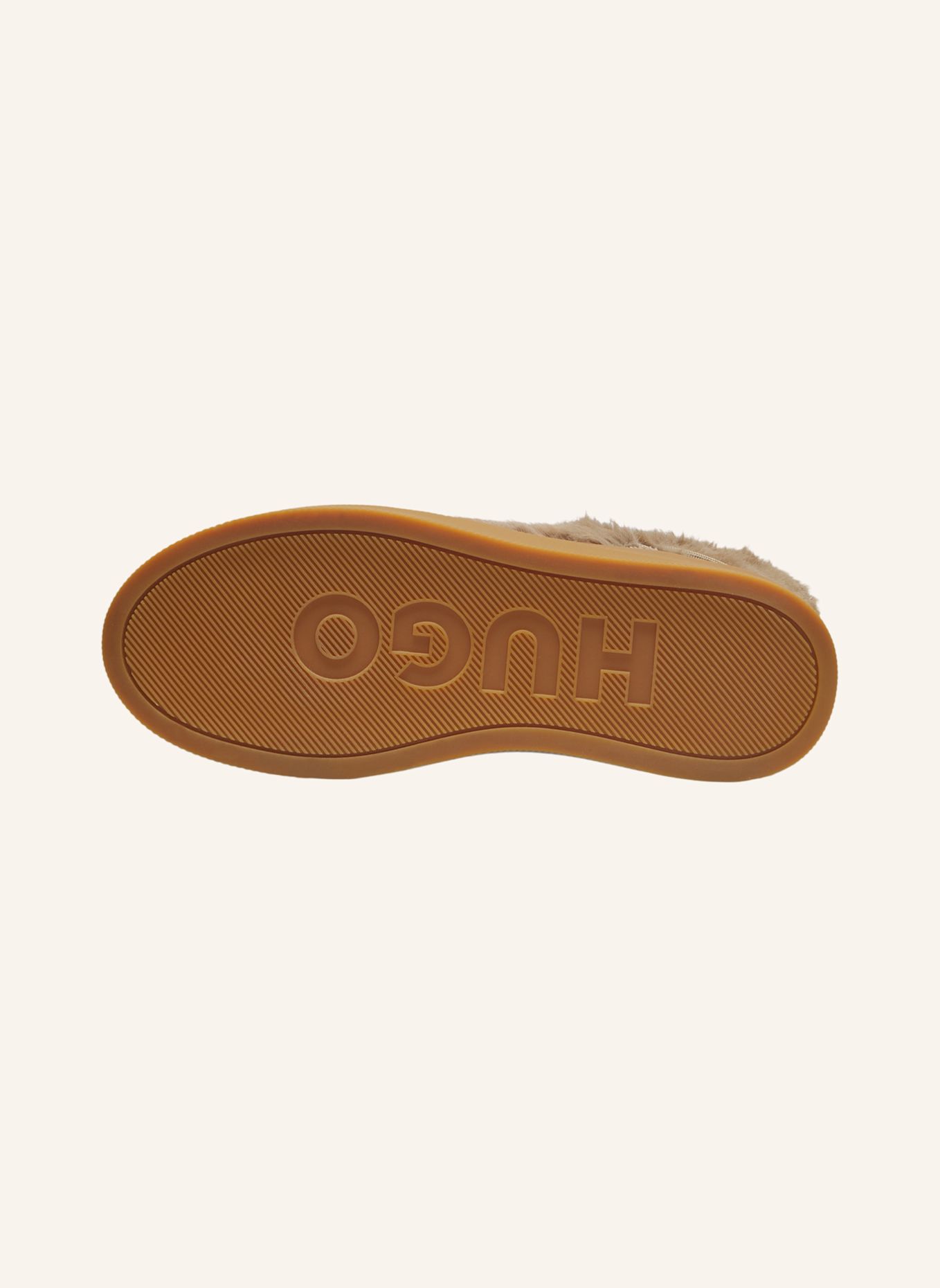 HUGO Boots LYZZPLT_BOOT_FUR: BRAUN
