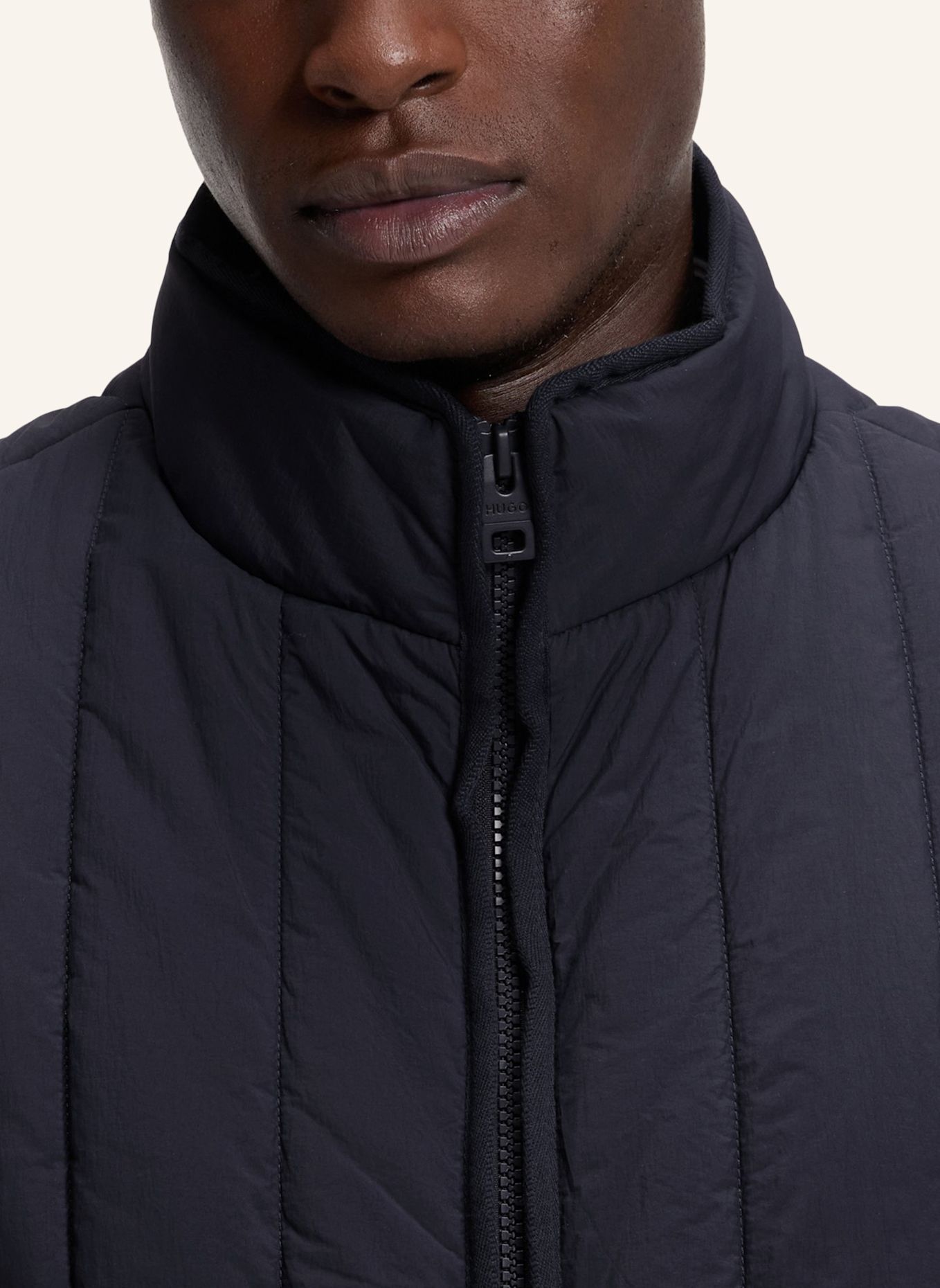 HUGO Jacke BRENO2611 Regular Fit: DUNKELBLAU