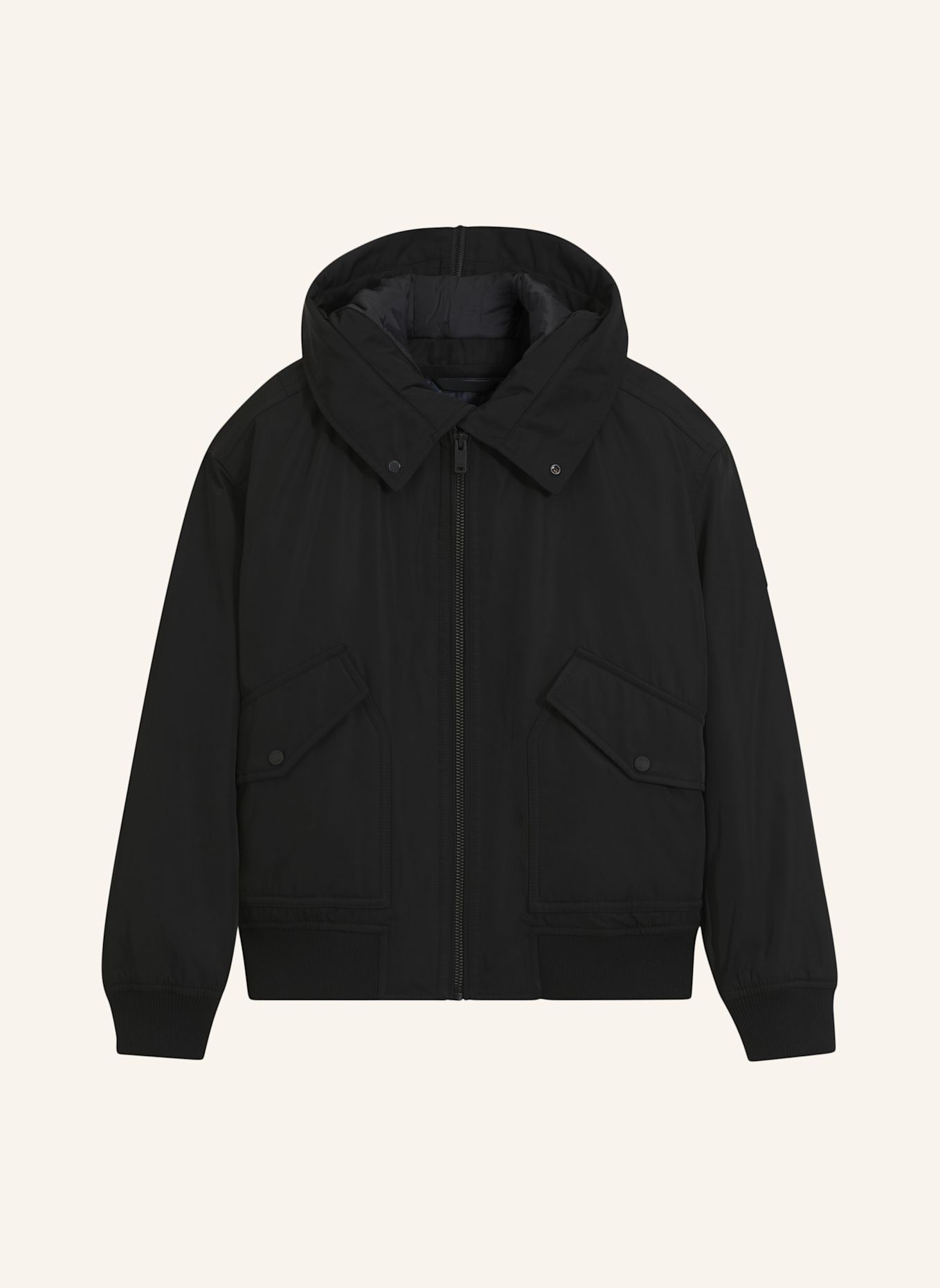 BOSS Jacke ONORVE Relaxed Fit: SCHWARZ
