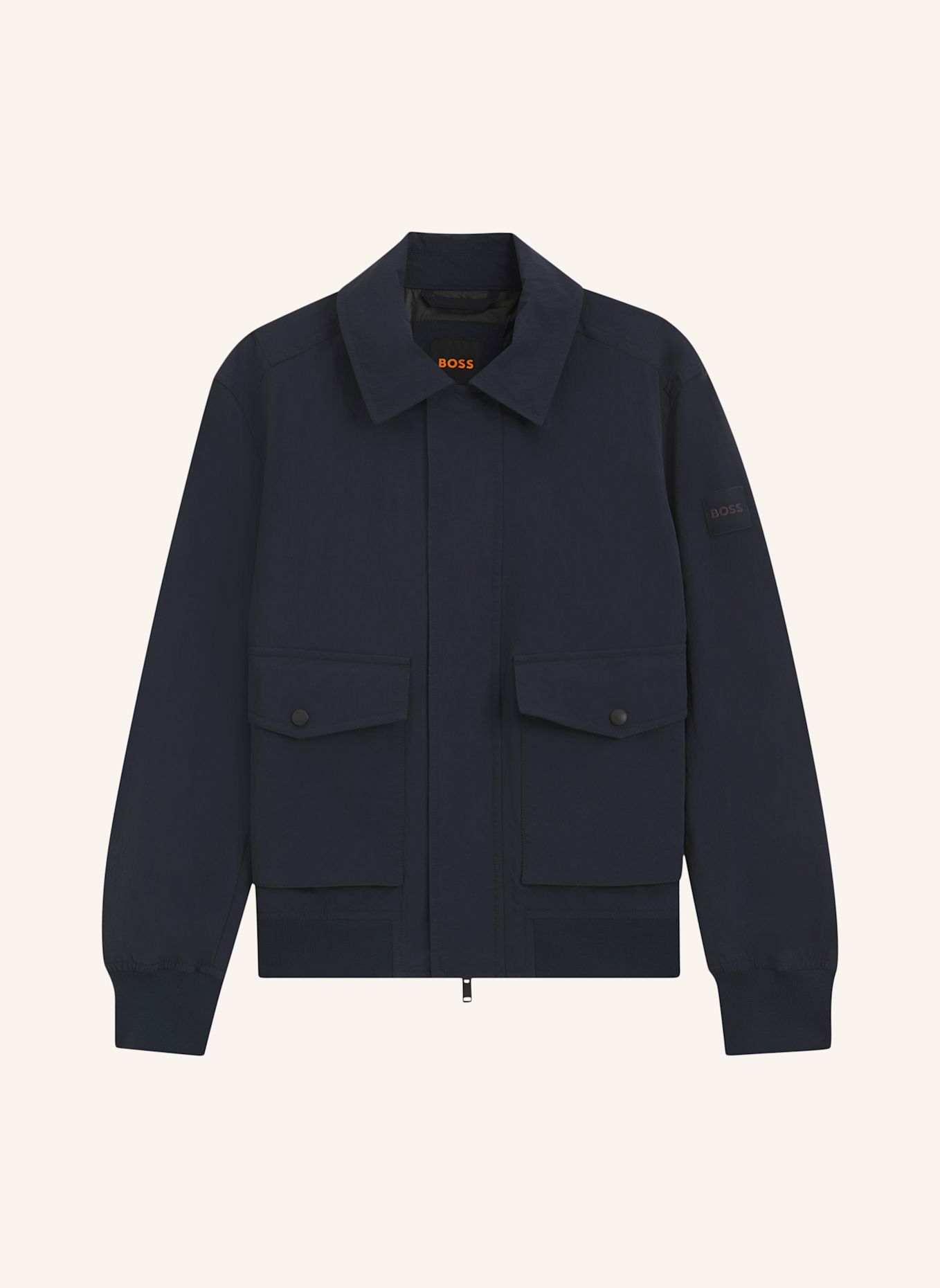 BOSS Jacke OCRUISE Relaxed Fit: DUNKELBLAU