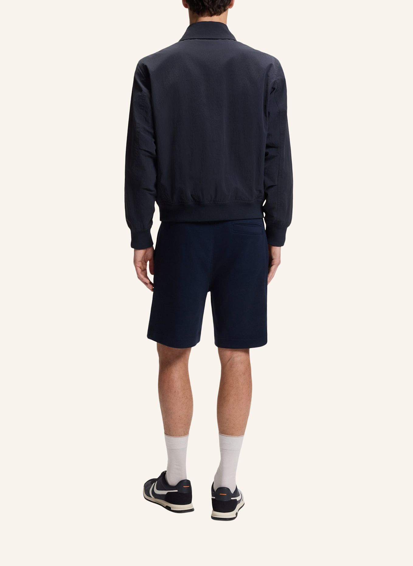 BOSS Jacke OCRUISE Relaxed Fit: DUNKELBLAU