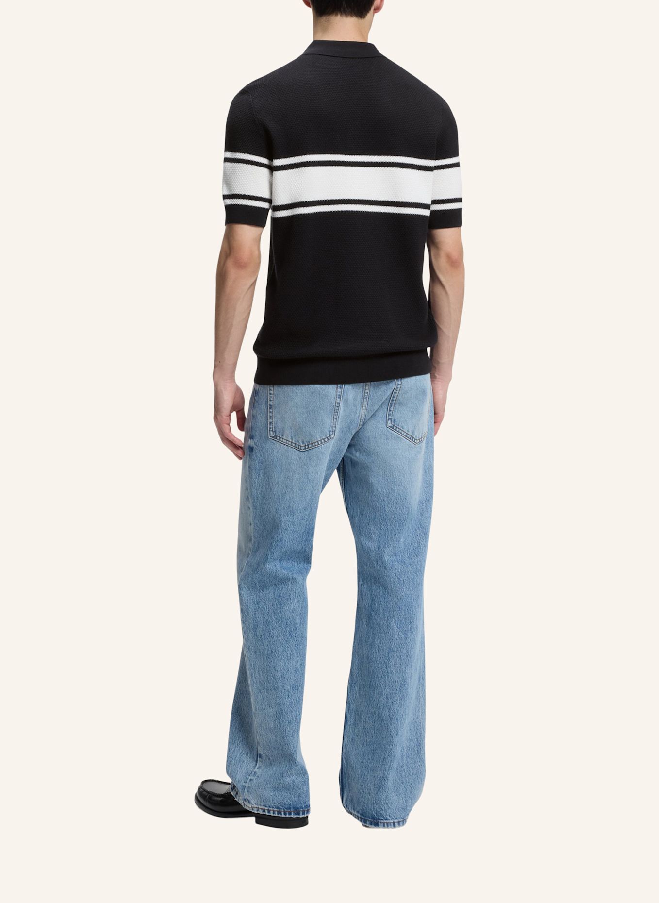 HUGO Pullover SHOLTON Regular Fit: DUNKELBLAU