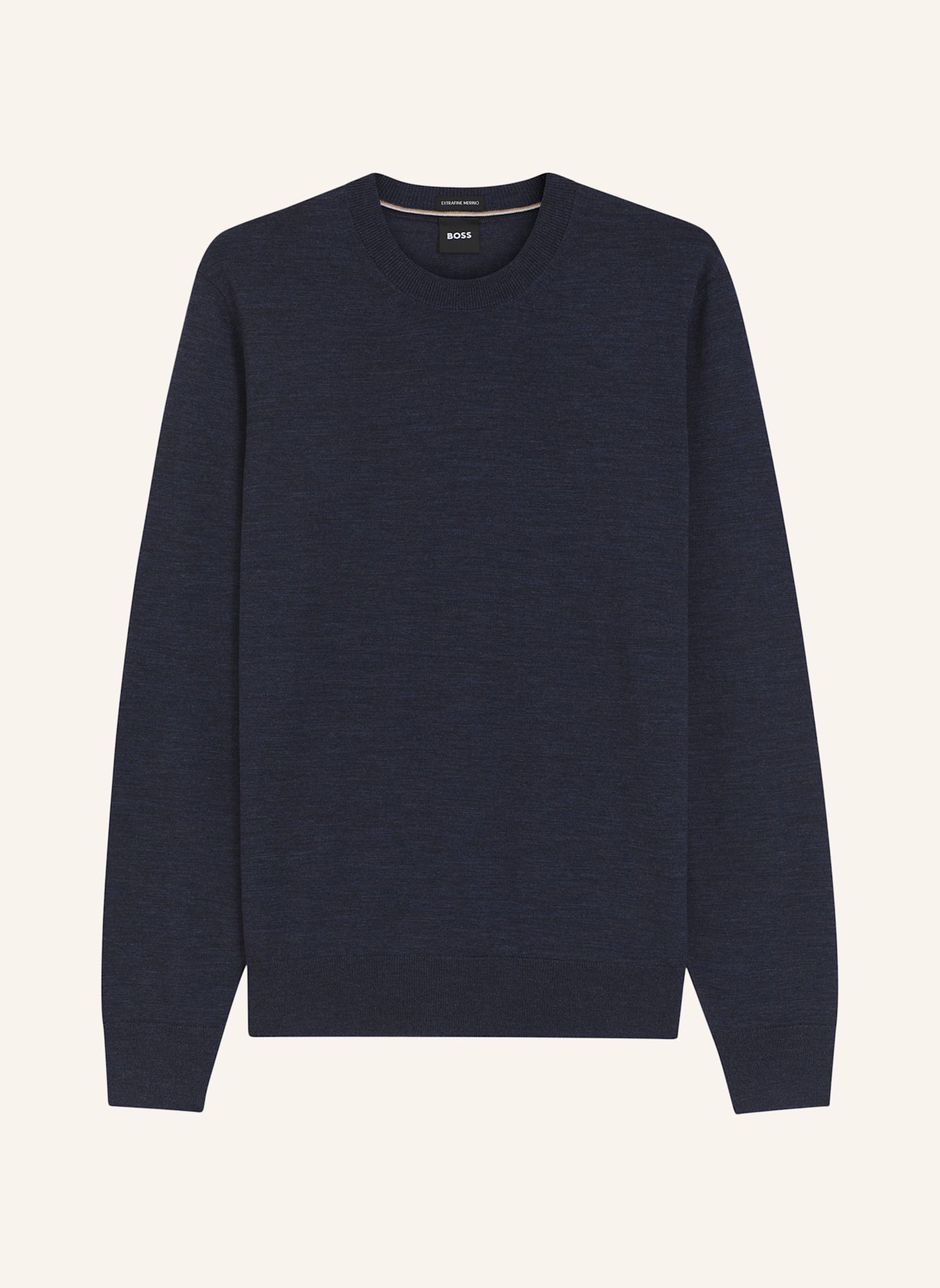 BOSS Pullover H-LENO Regular Fit: BLAU