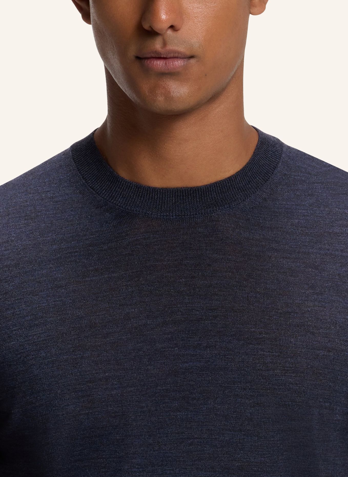 BOSS Pullover H-LENO Regular Fit: BLAU