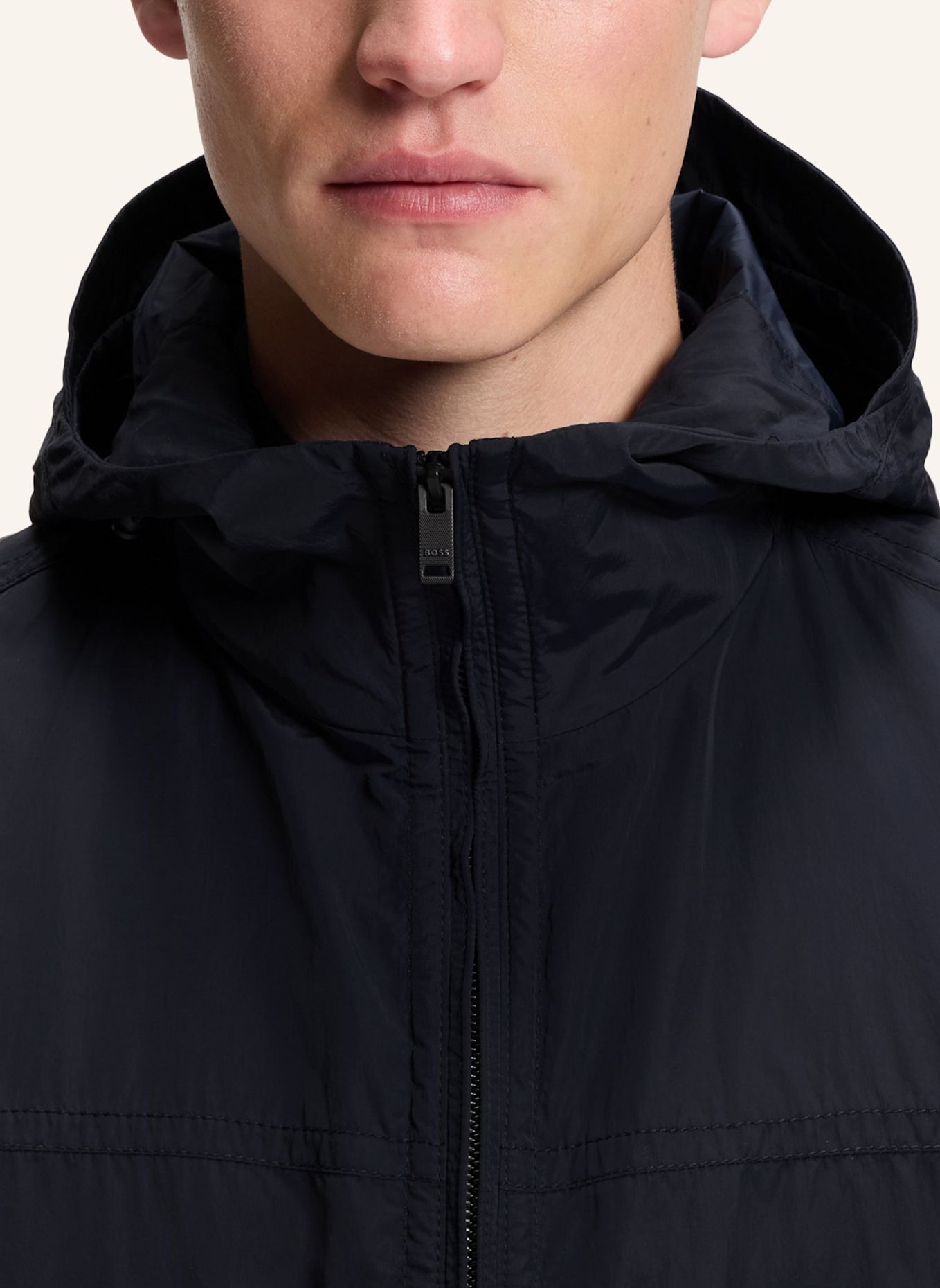 BOSS Jacke OTILY1 Relaxed Fit: DUNKELBLAU