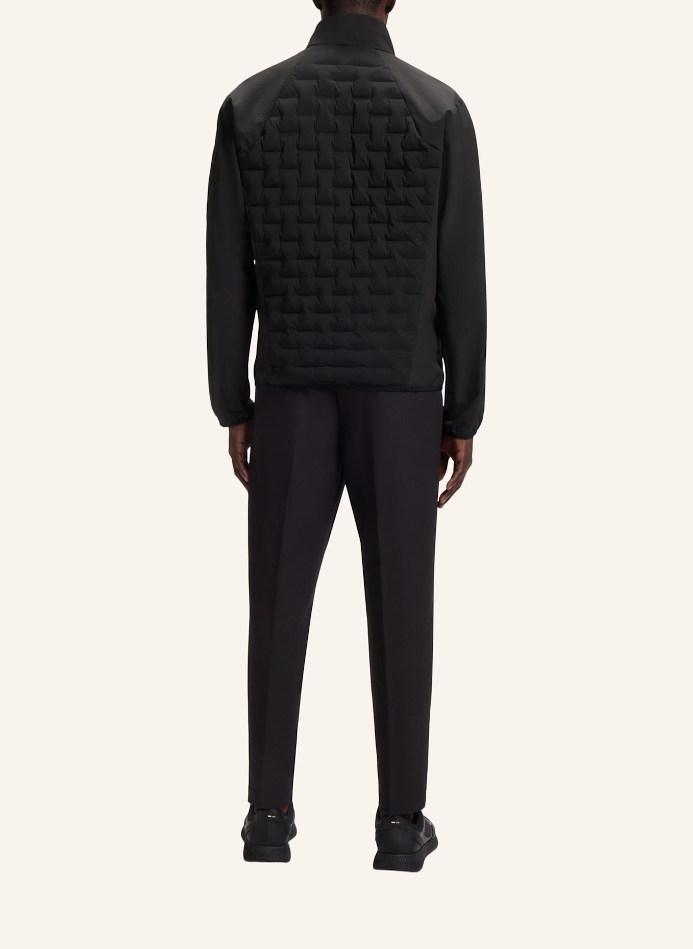 BOSS Daunenjacke OW_T-DOWNHYBRID HD2 Regular Fit: SCHWARZ