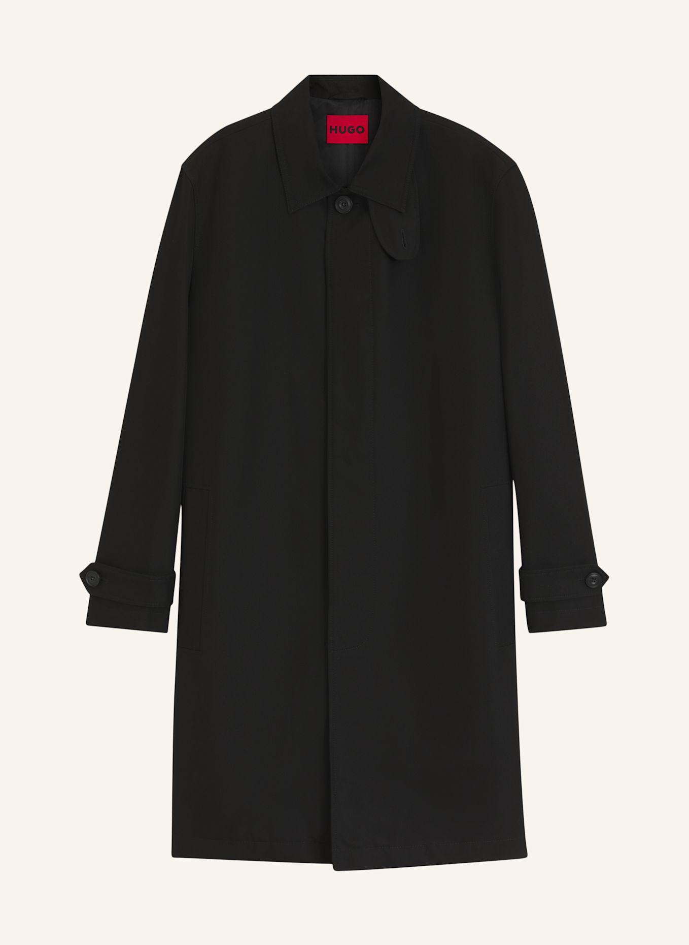 HUGO Mantel MAVER2631 Regular Fit: SCHWARZ