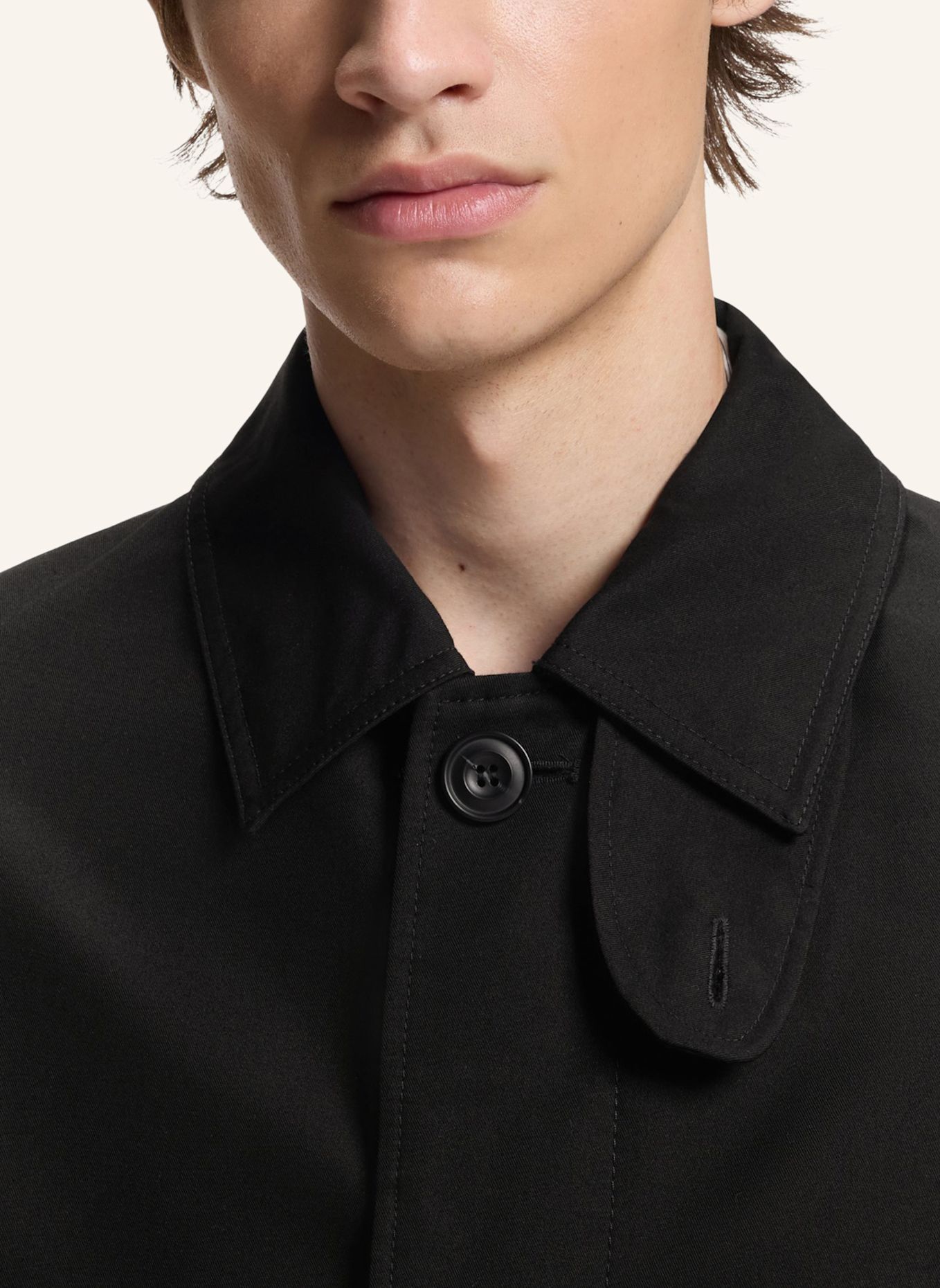 HUGO Mantel MAVER2631 Regular Fit: SCHWARZ