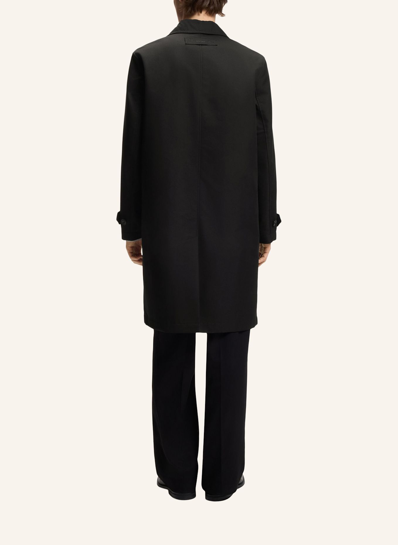 HUGO Mantel MAVER2631 Regular Fit: SCHWARZ