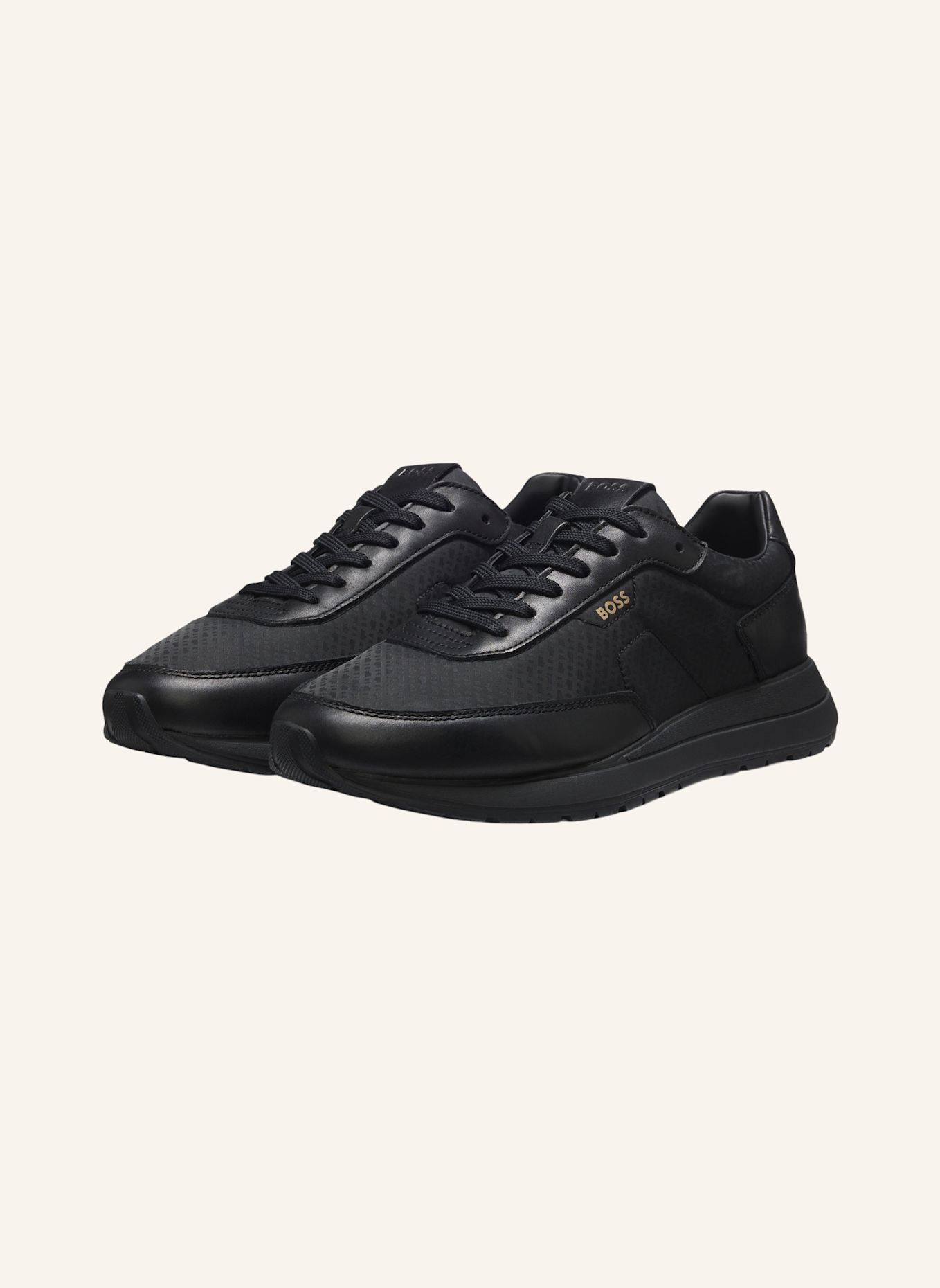 BOSS Sneaker VINSTON_RUNN_NYMNLT: SCHWARZ