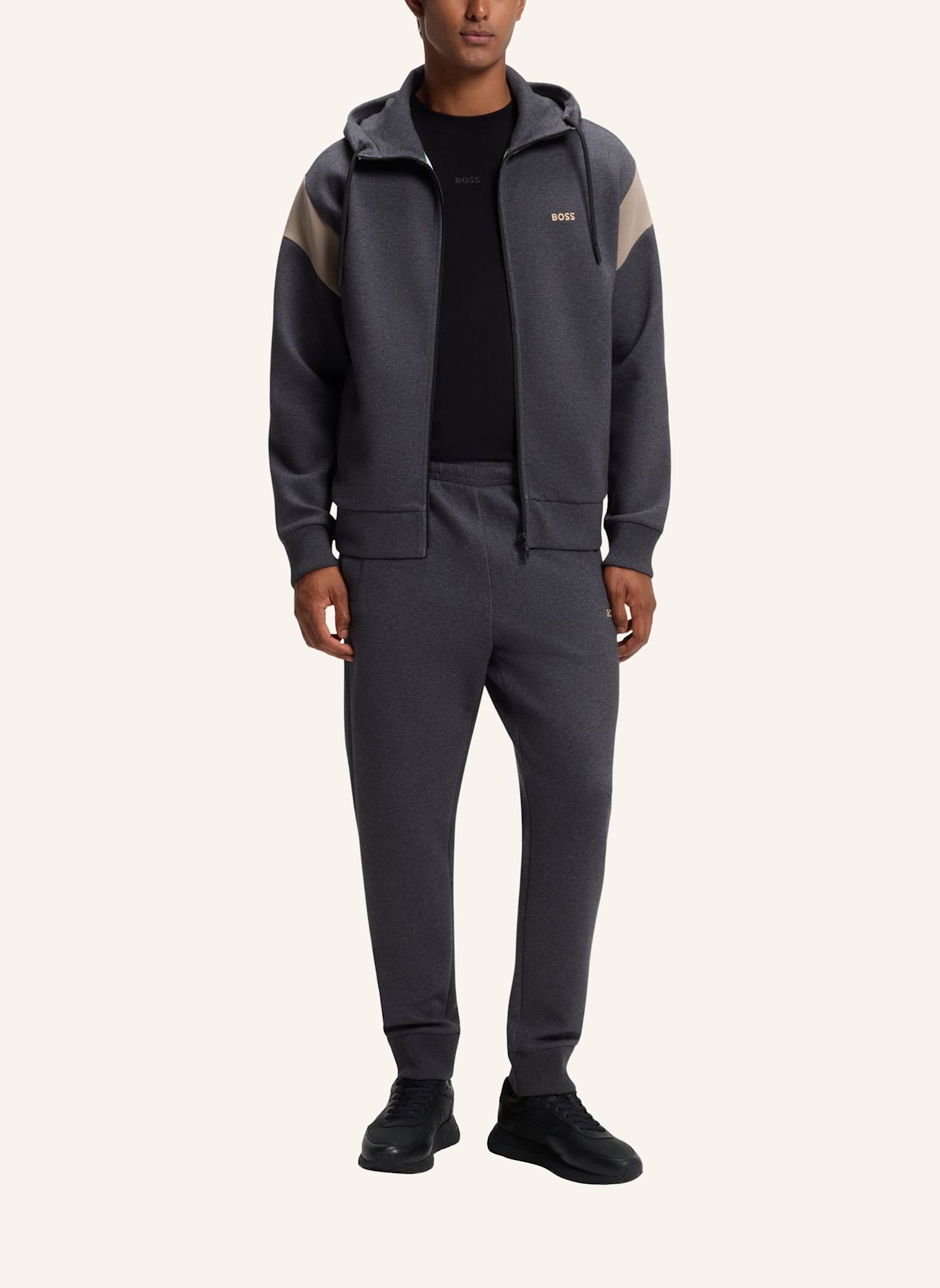 BOSS Sneaker VINSTON_RUNN_NYMNLT: SCHWARZ