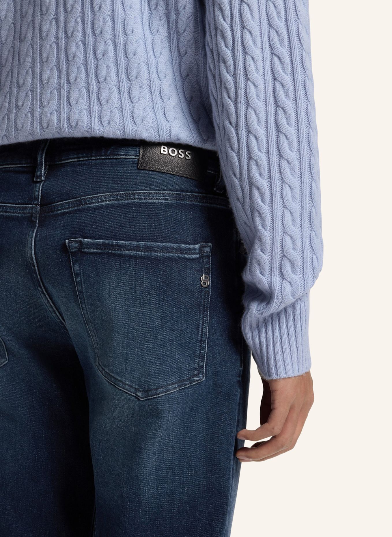 BOSS Jeans C-RE.MAINE Regular Fit: DUNKELBLAU
