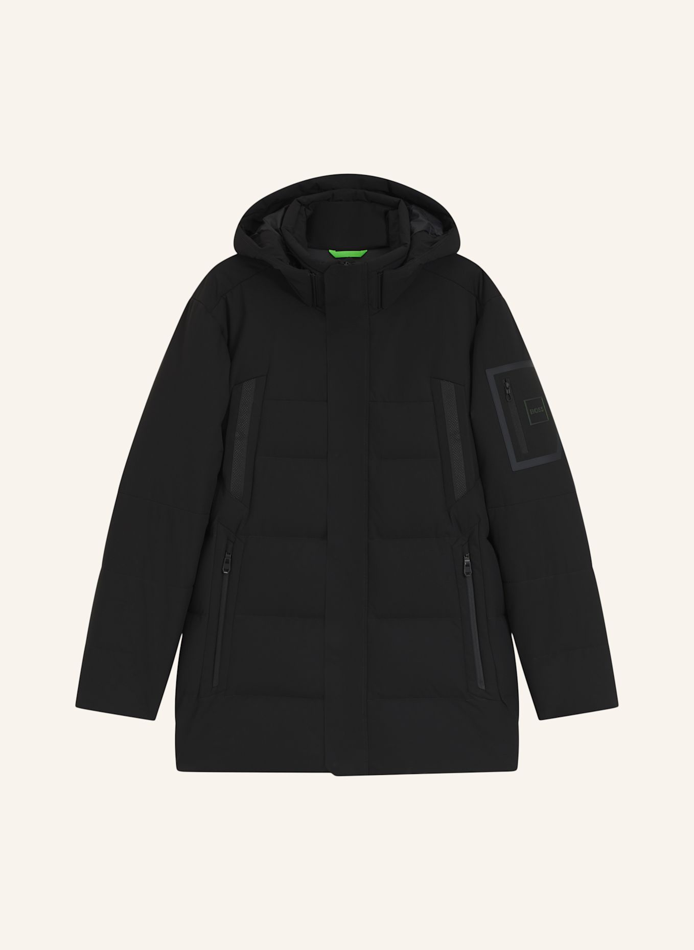 BOSS Jacke OW_BLOCK-X PARKA Regular Fit: SCHWARZ