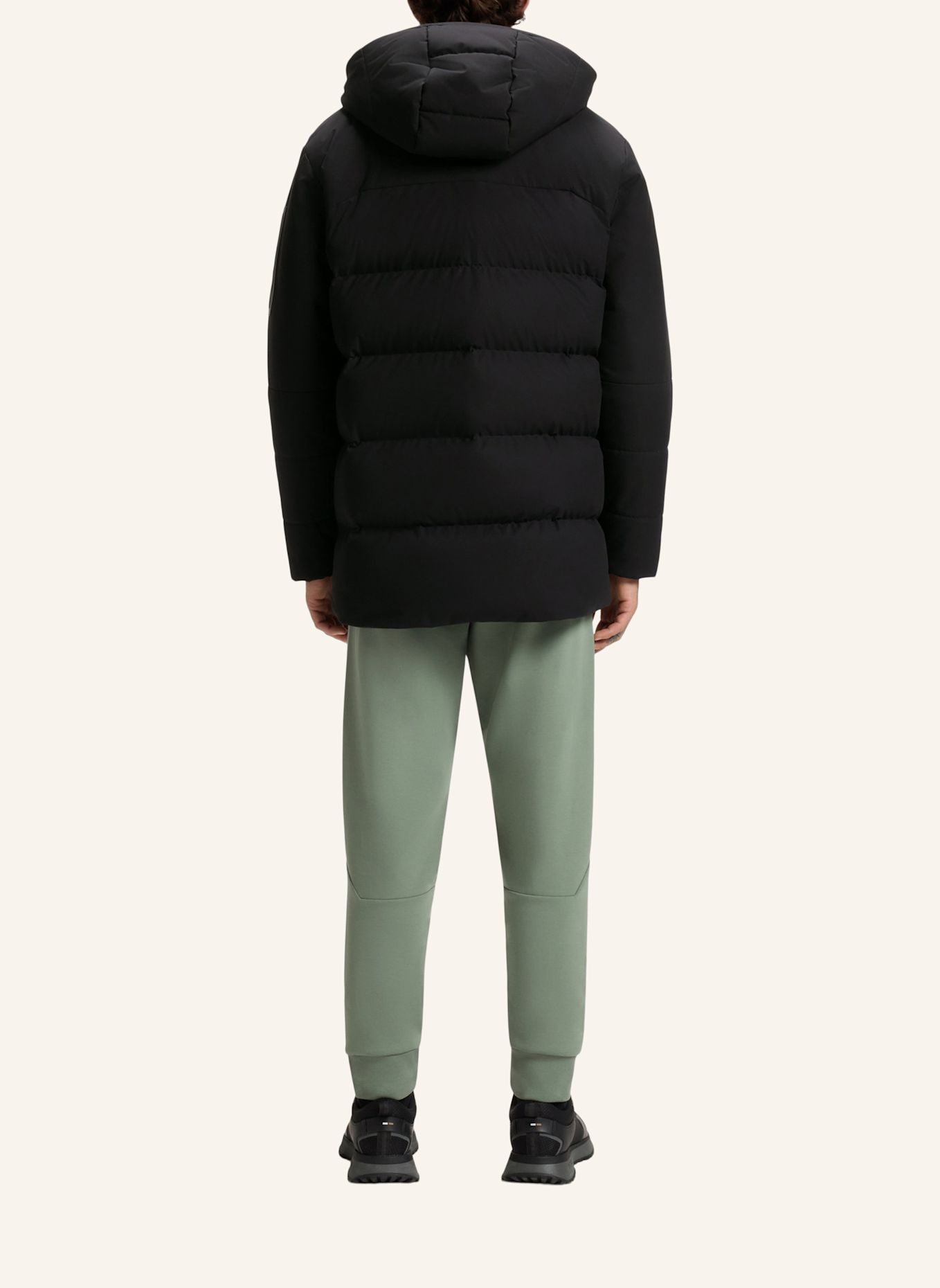 BOSS Jacke OW_BLOCK-X PARKA Regular Fit: SCHWARZ