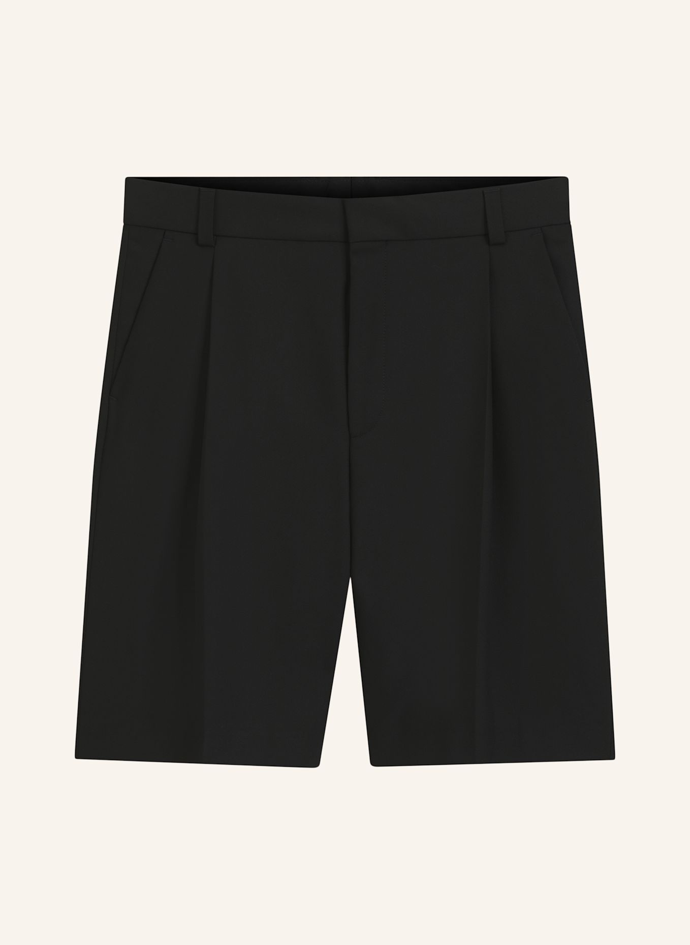 HUGO Kurze Hose FERY261X Relaxed Fit: SCHWARZ