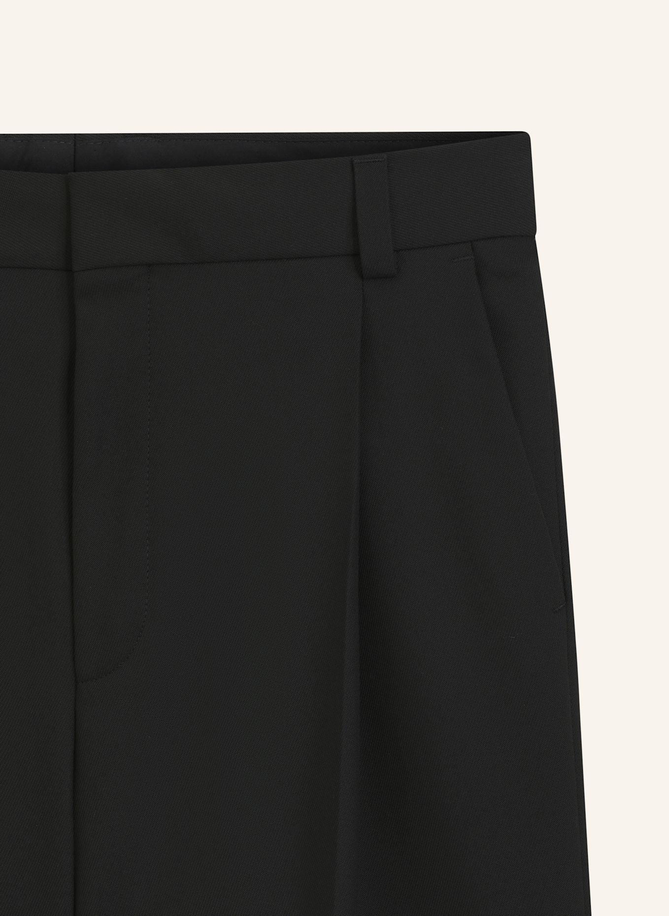 HUGO Kurze Hose FERY261X Relaxed Fit: SCHWARZ